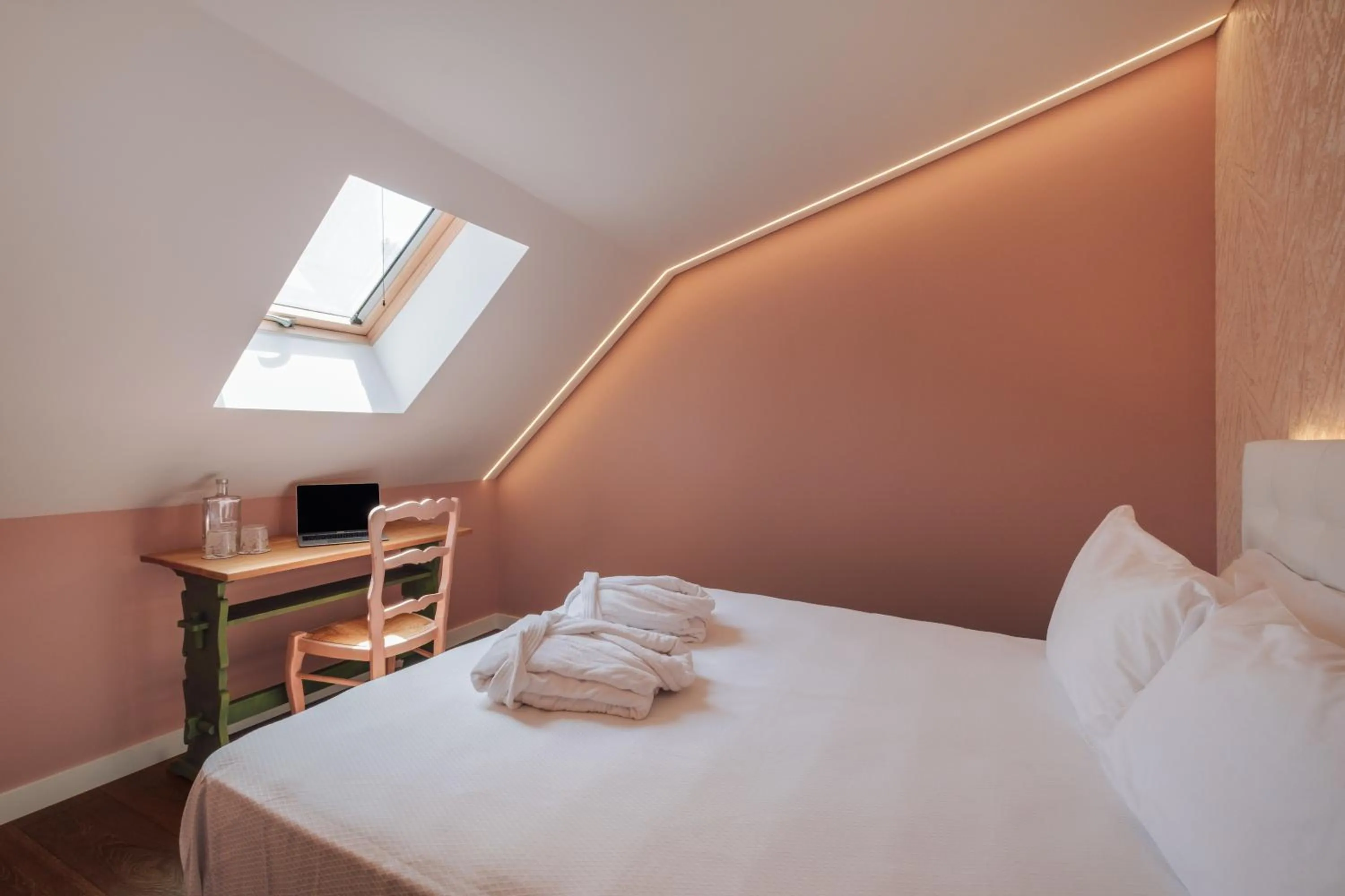 Bed in Palacete do Guerreiro Charme Hotel & SPA