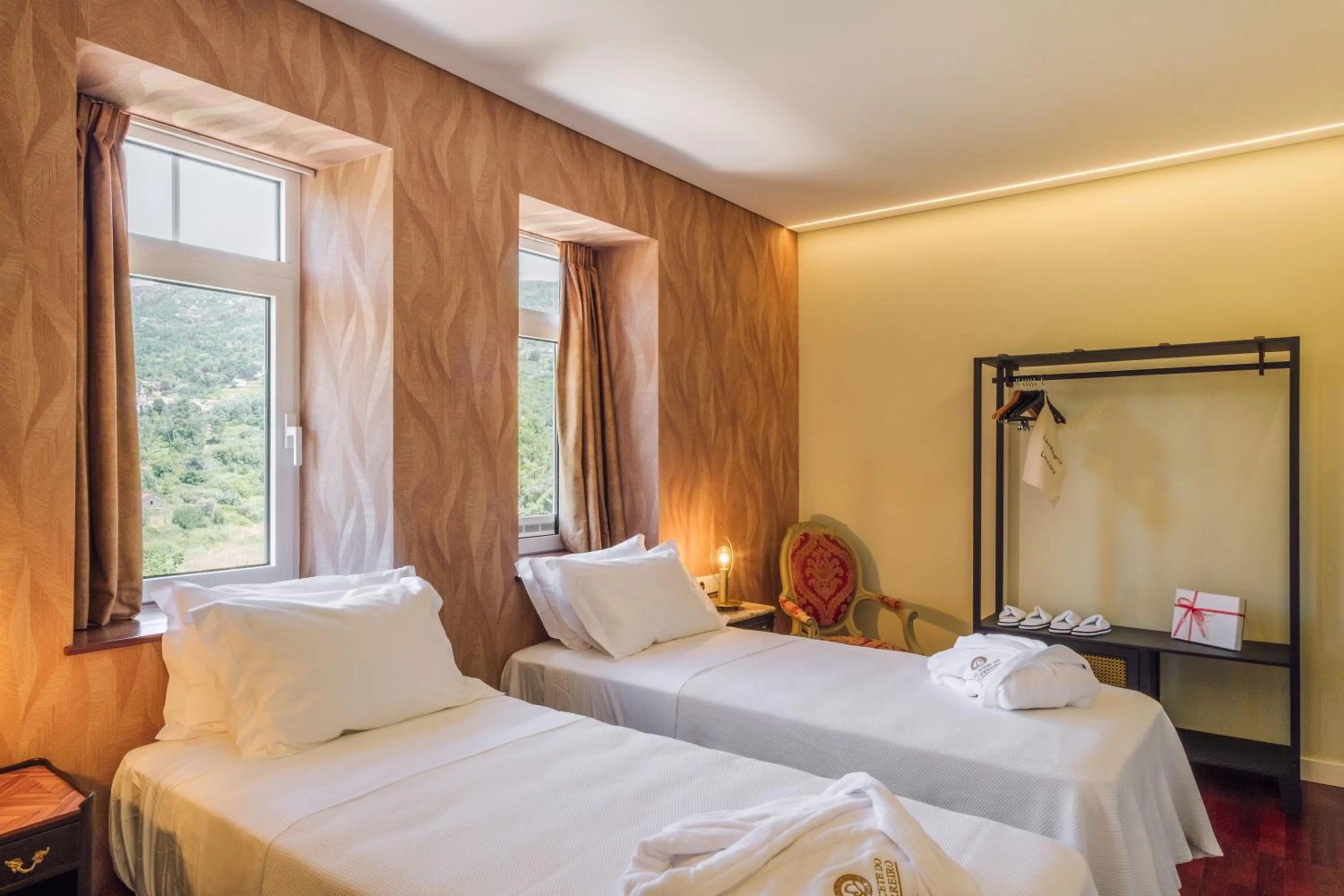Bed in Palacete do Guerreiro Charme Hotel & SPA