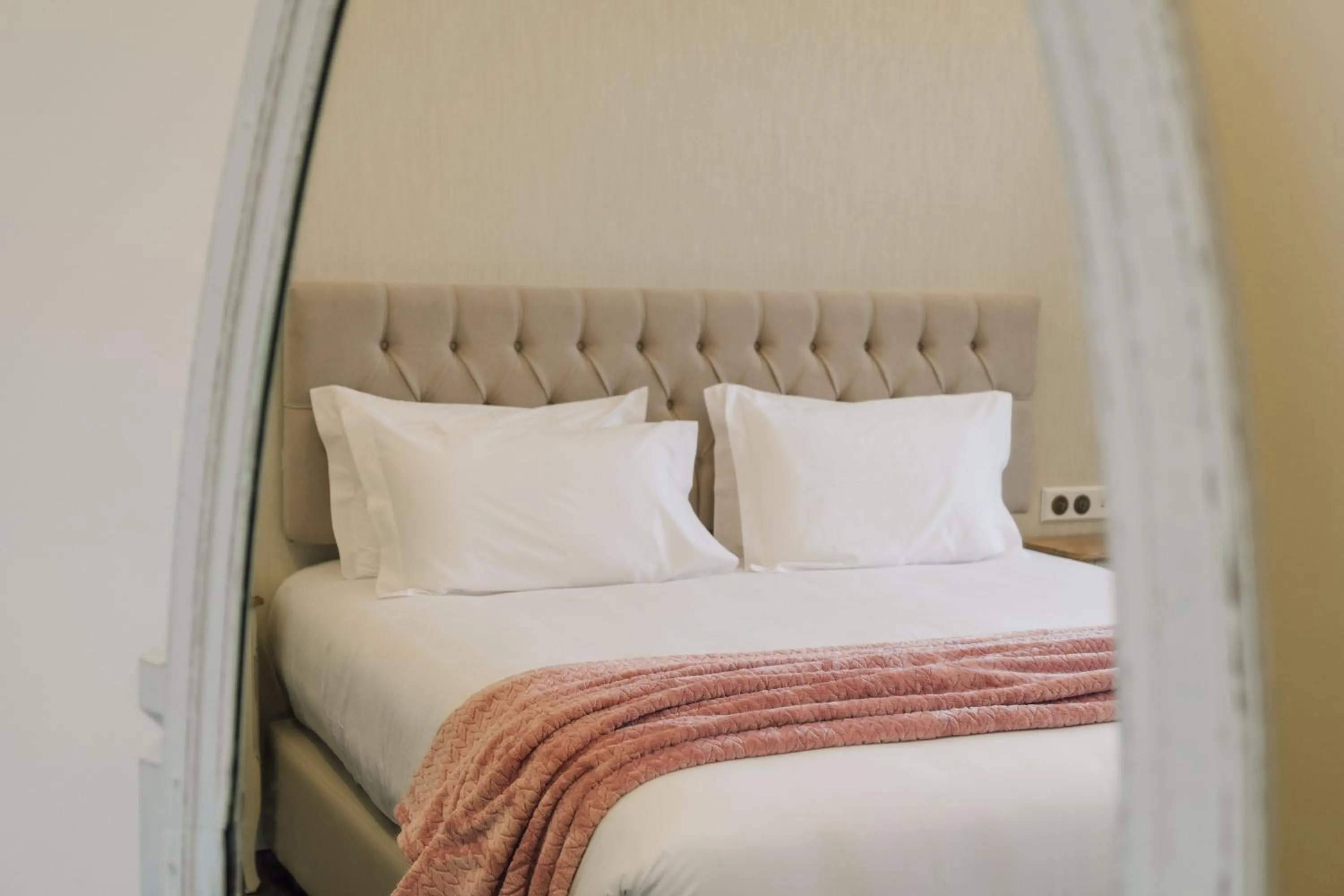 Decorative detail, Bed in Palacete do Guerreiro Charme Hotel & SPA