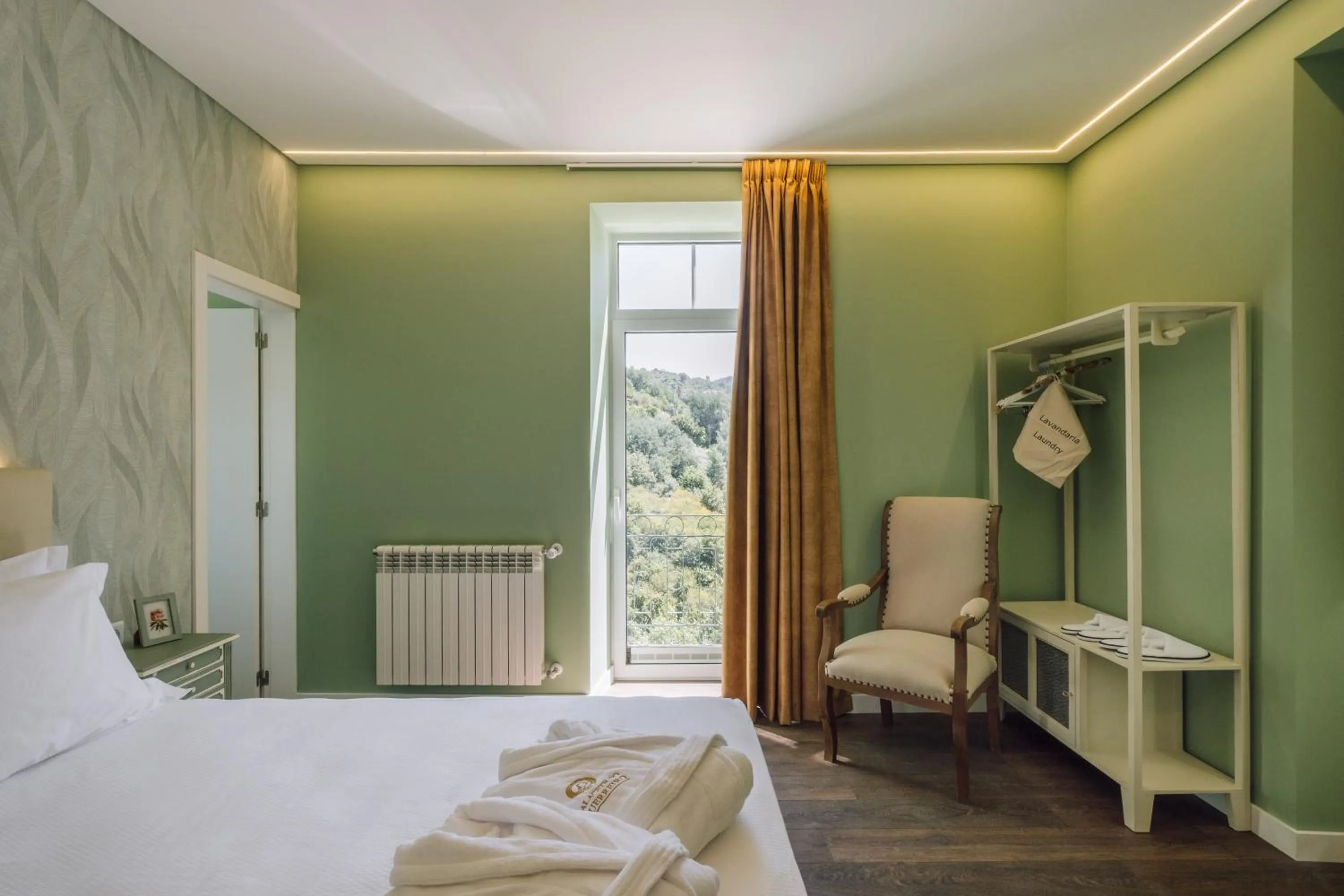 Bed in Palacete do Guerreiro Charme Hotel & SPA