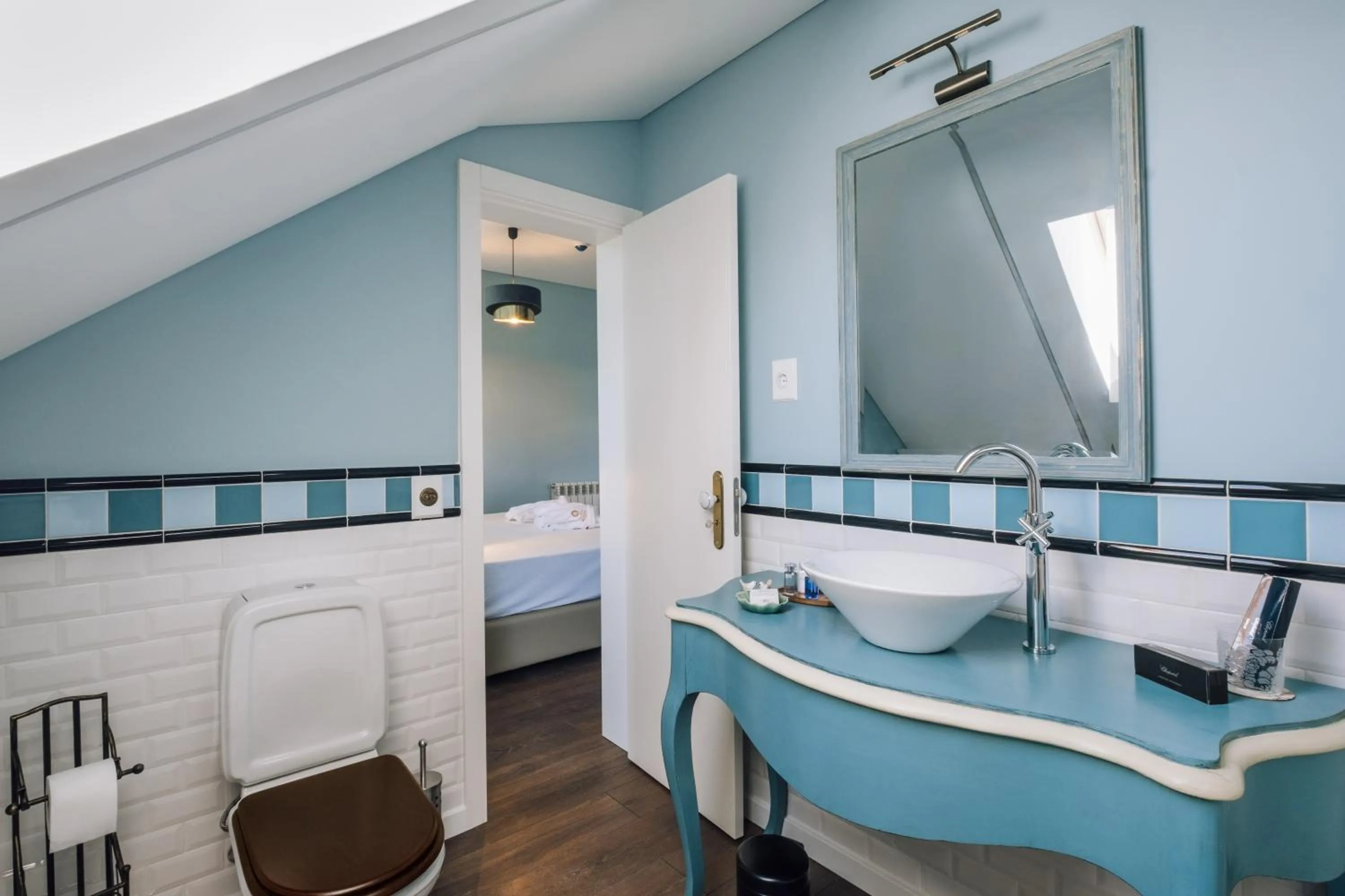 Bathroom in Palacete do Guerreiro Charme Hotel & SPA