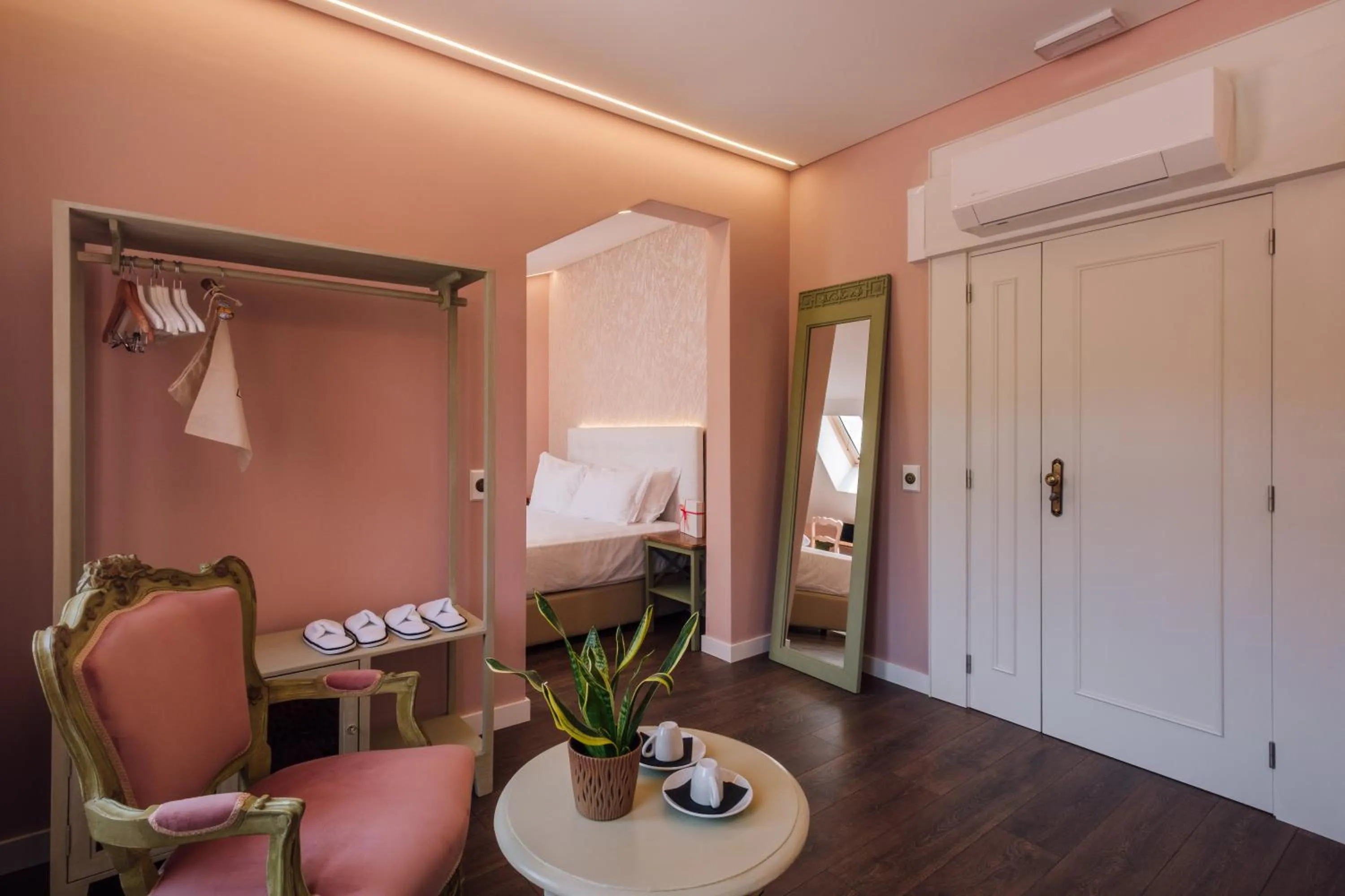 Bed in Palacete do Guerreiro Charme Hotel & SPA