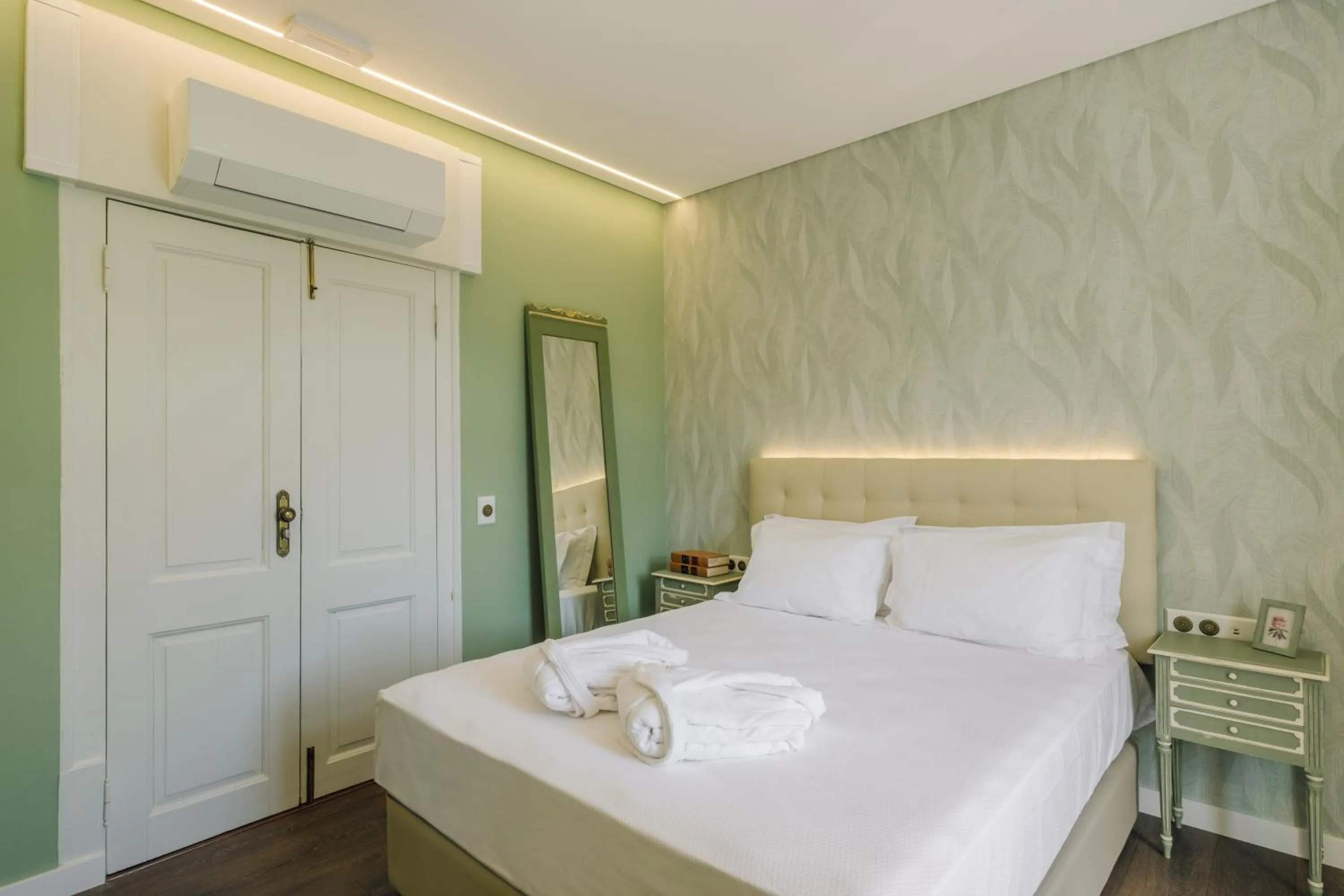 Bed in Palacete do Guerreiro Charme Hotel & SPA