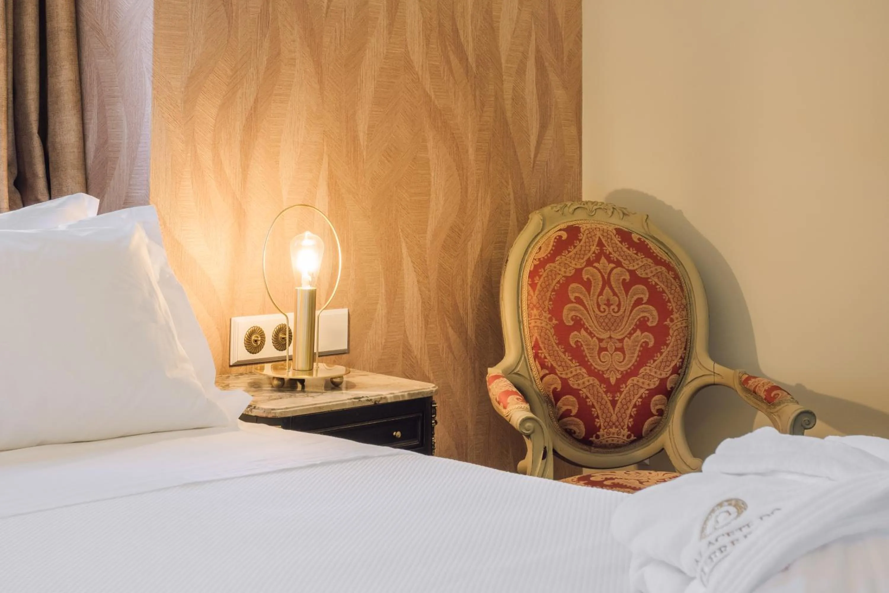 Bed in Palacete do Guerreiro Charme Hotel & SPA