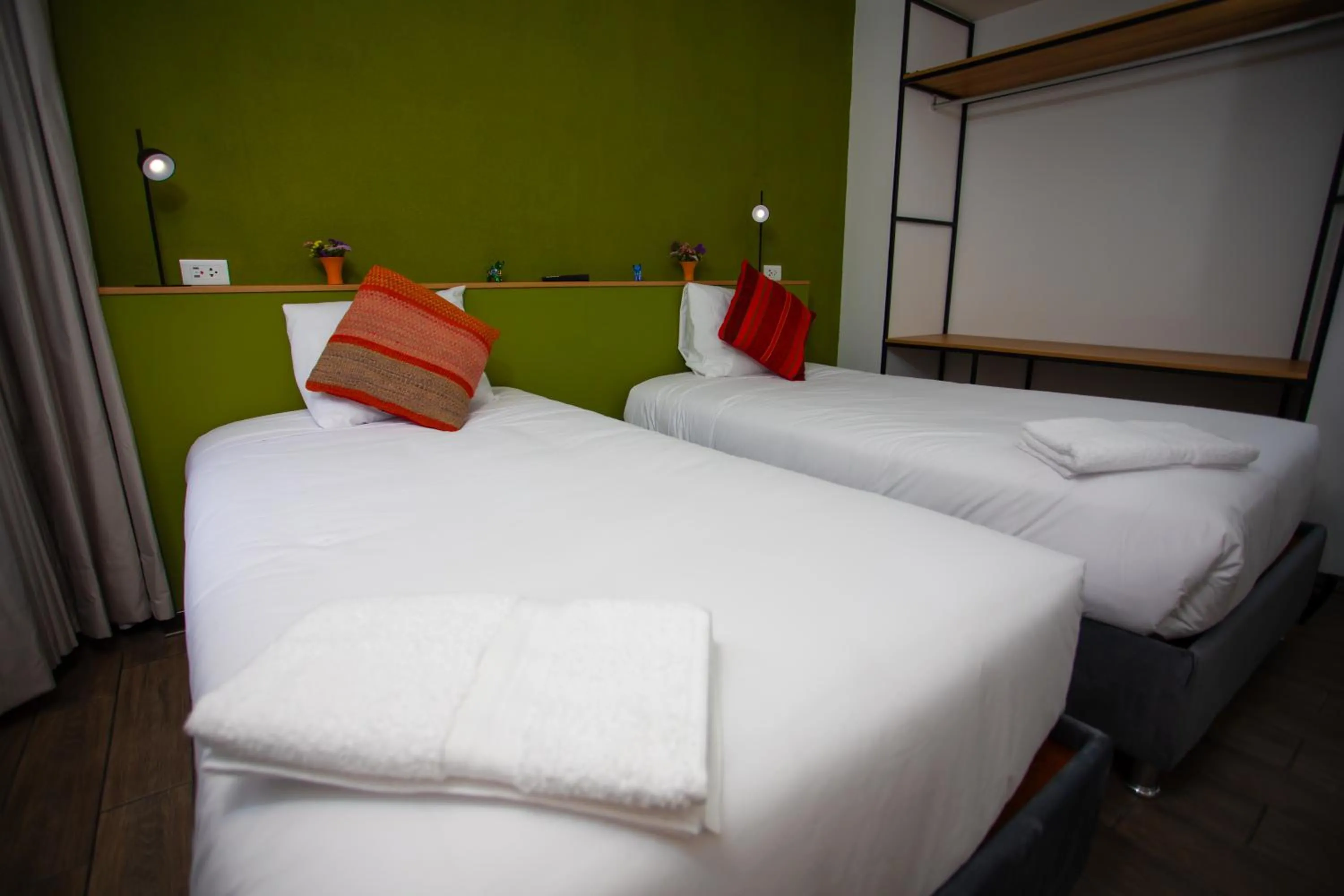 Bed in MUJU hotel by Ämak