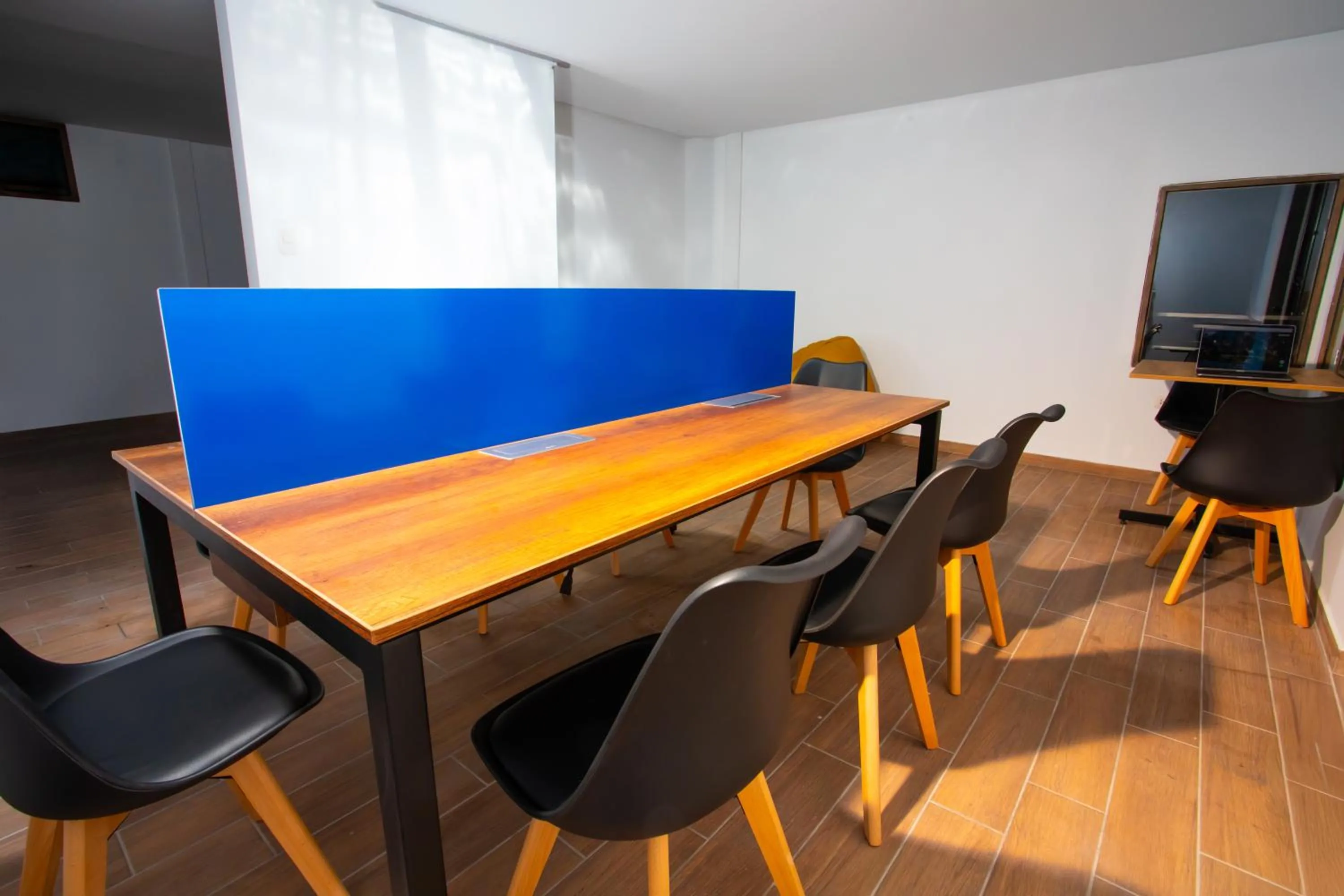Seating area in MUJU hotel by Ämak