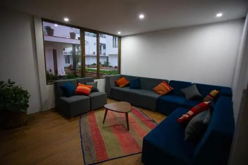 Living room in MUJU hotel by Ämak