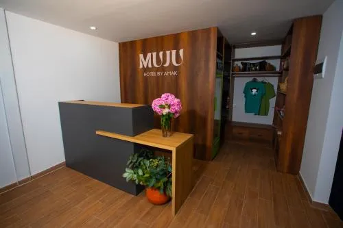 Lobby or reception in MUJU hotel by Ämak