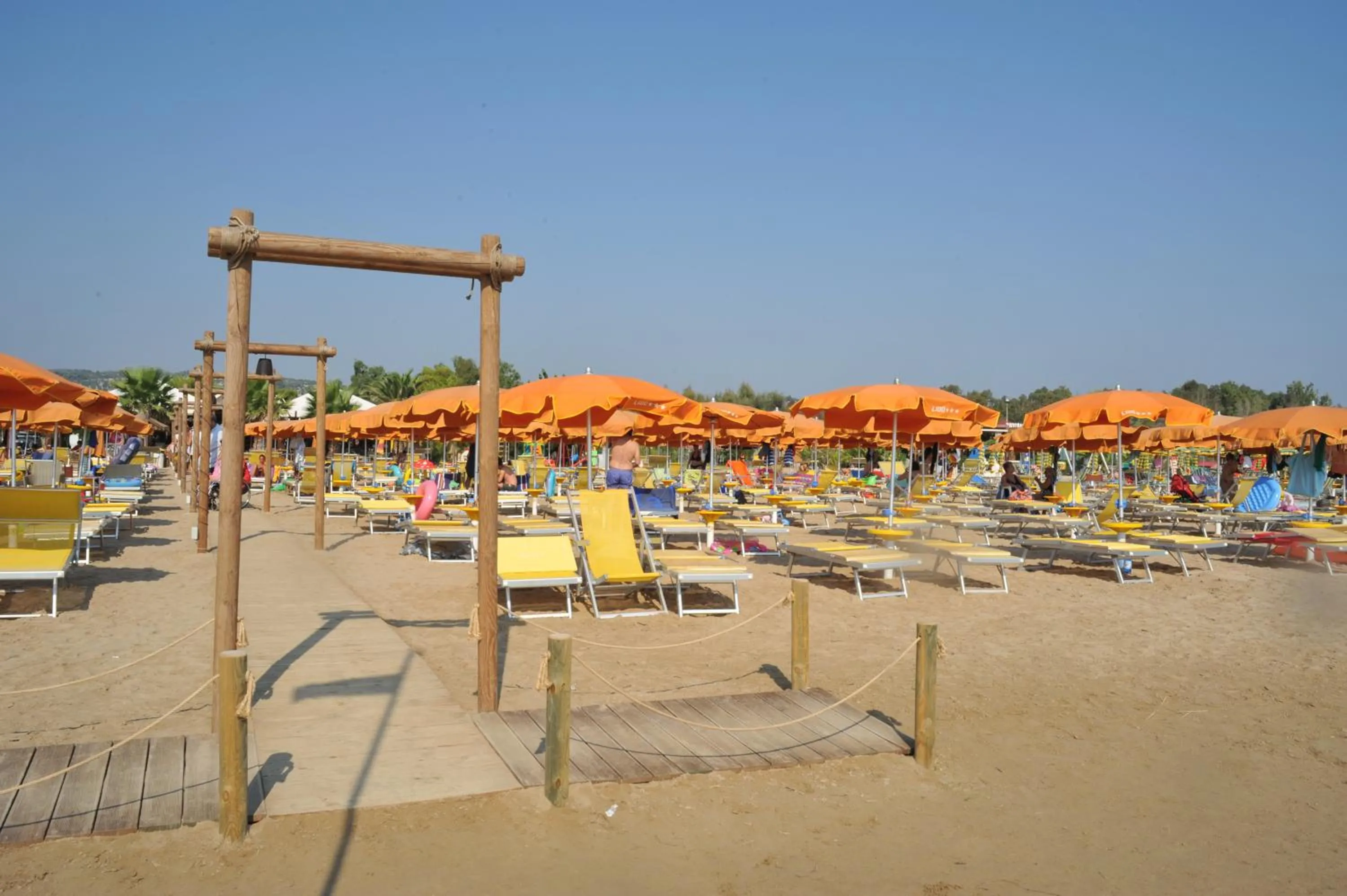 Beach in Albergo Torrente