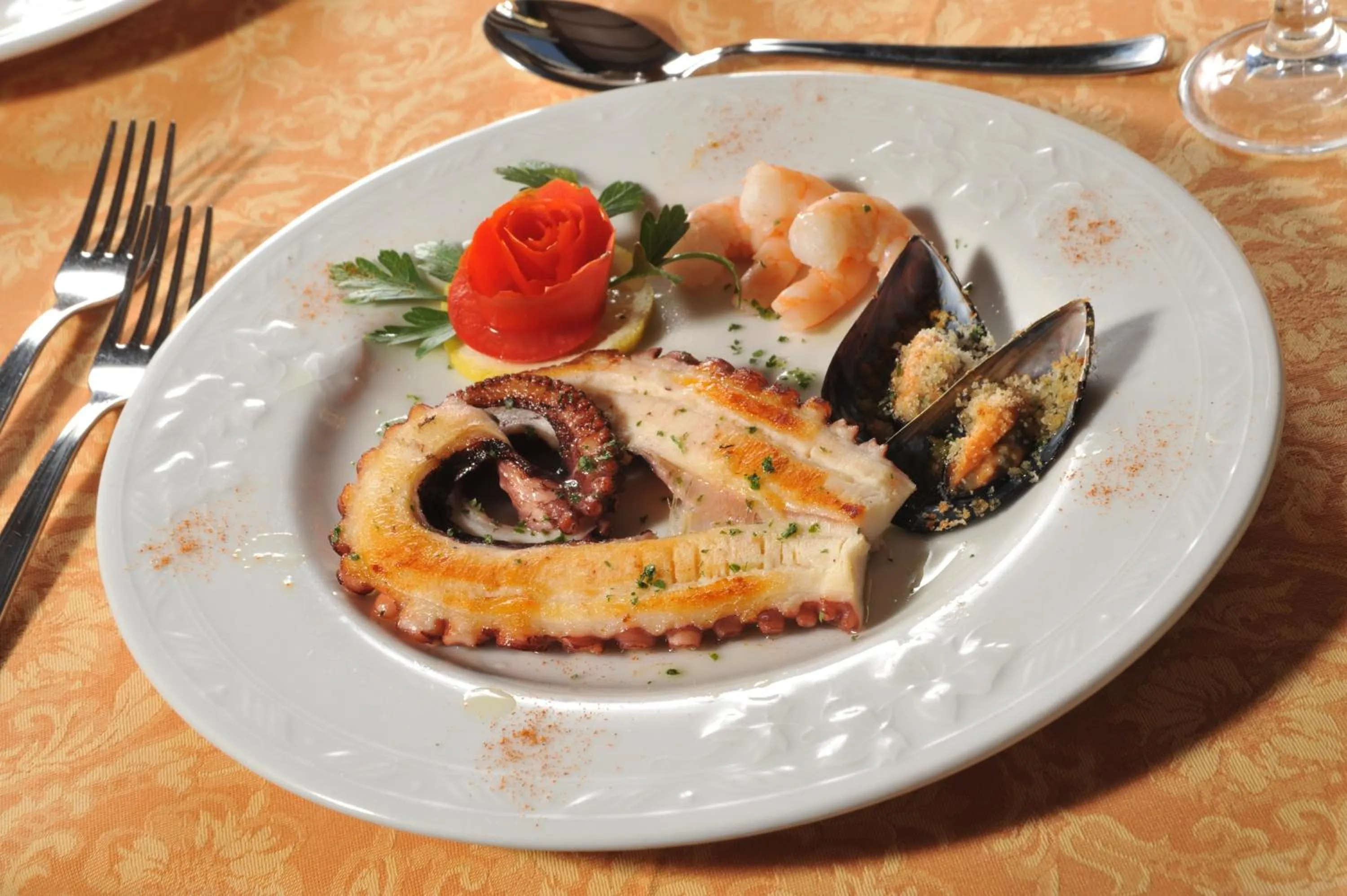 Food close-up in Albergo Torrente