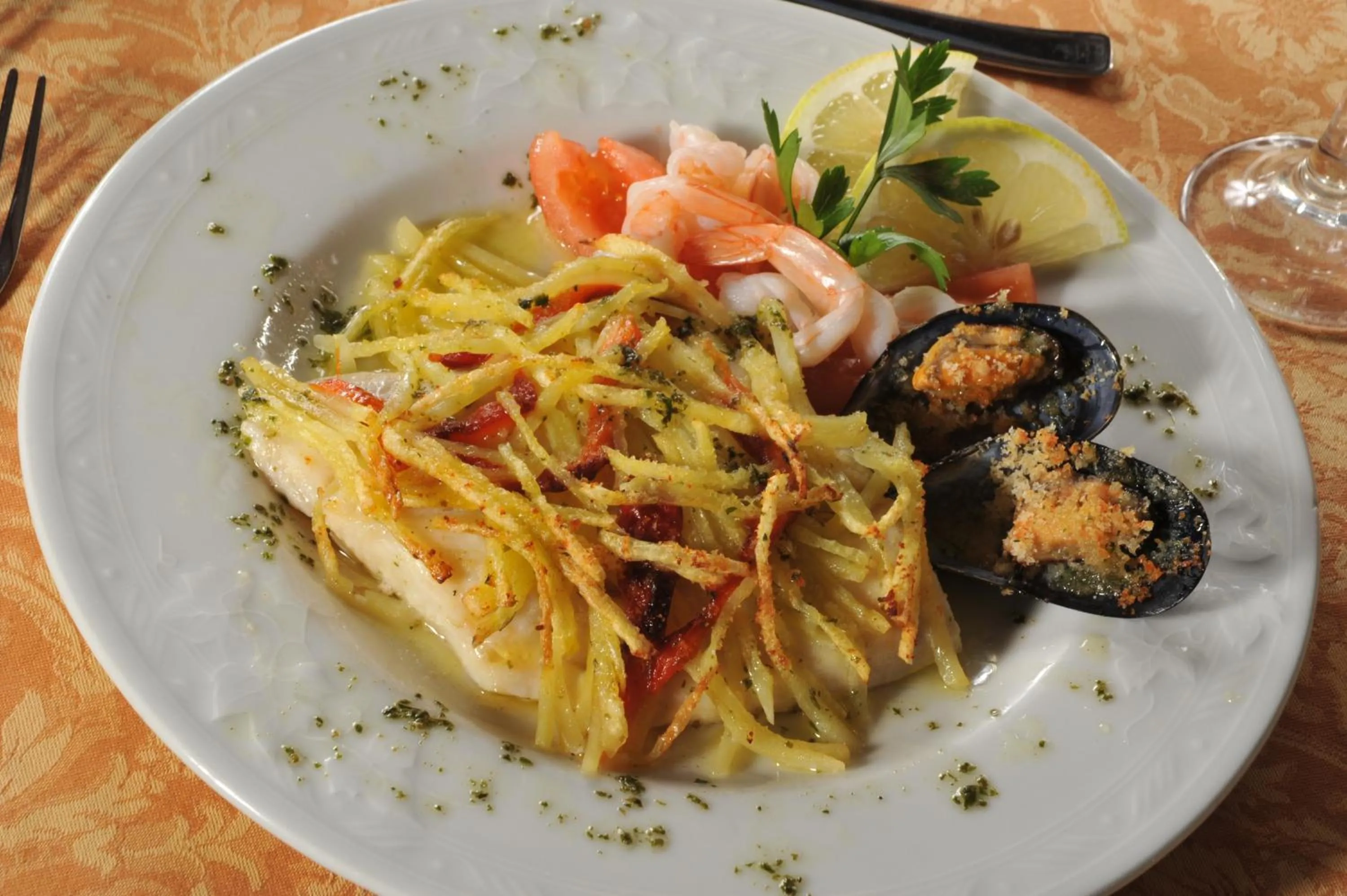 Food close-up in Albergo Torrente