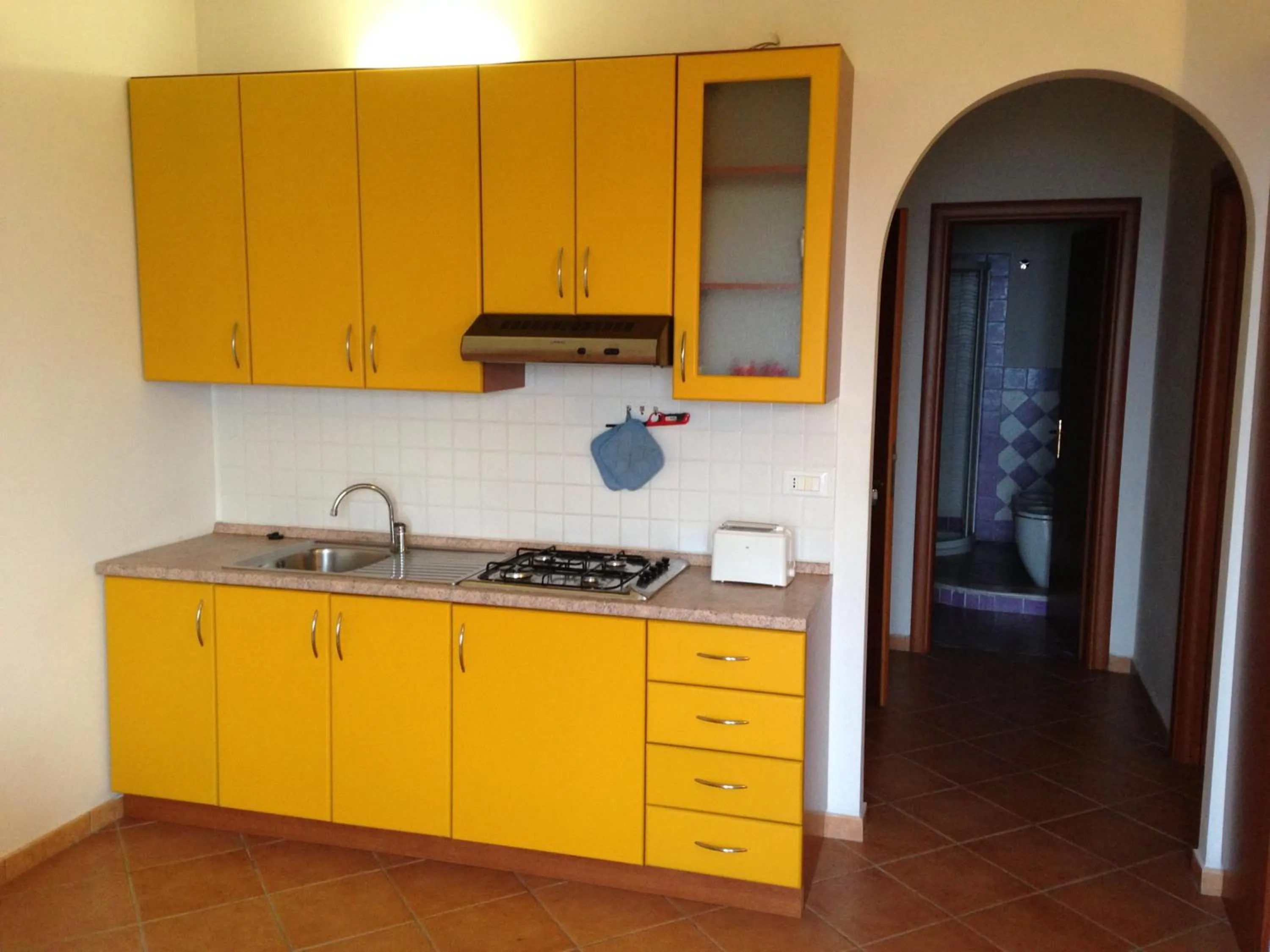 Kitchen or kitchenette in Residence Floritalia - Ricarica auto elettriche