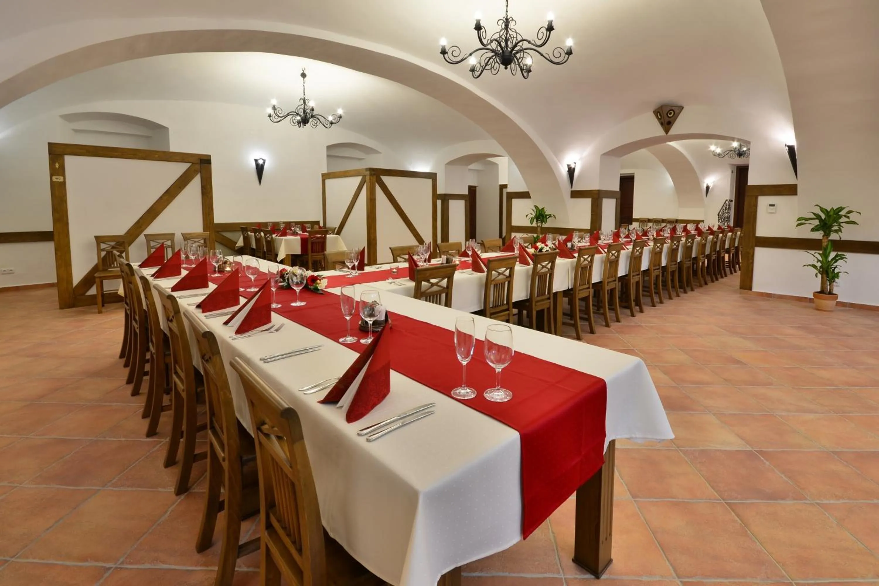 Restaurant/places to eat in Hotel Malý Pivovar