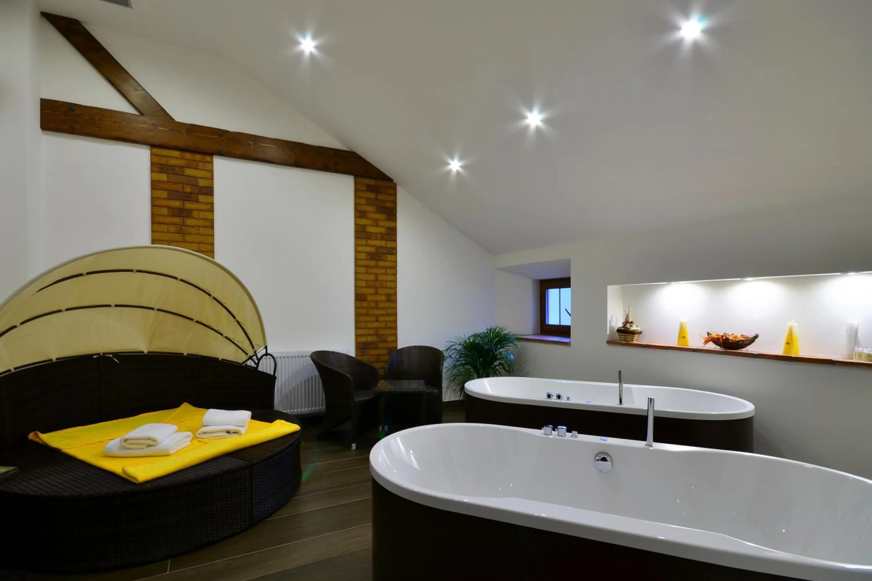 Spa and wellness centre/facilities in Hotel Malý Pivovar