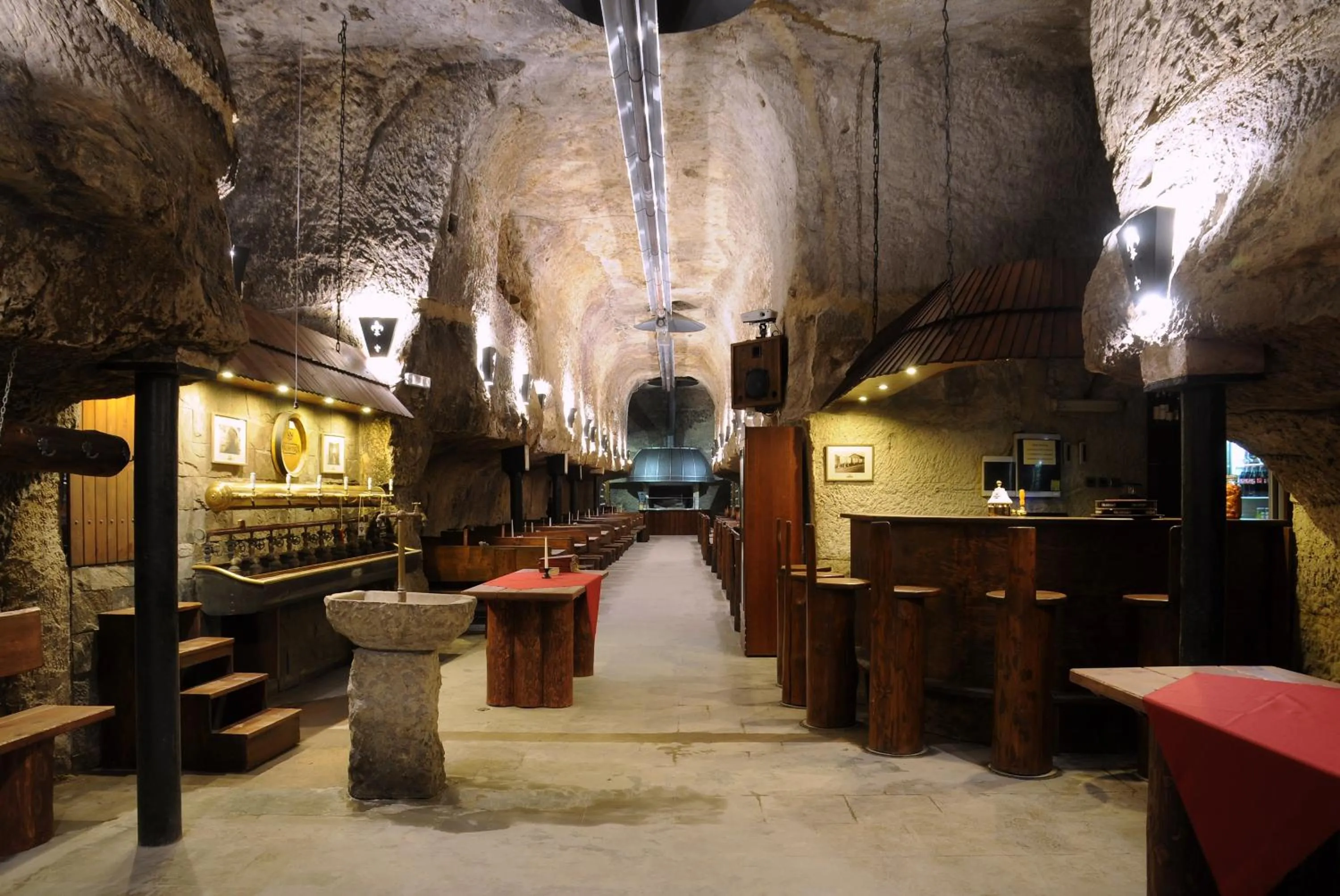 Lounge or bar in Hotel Malý Pivovar