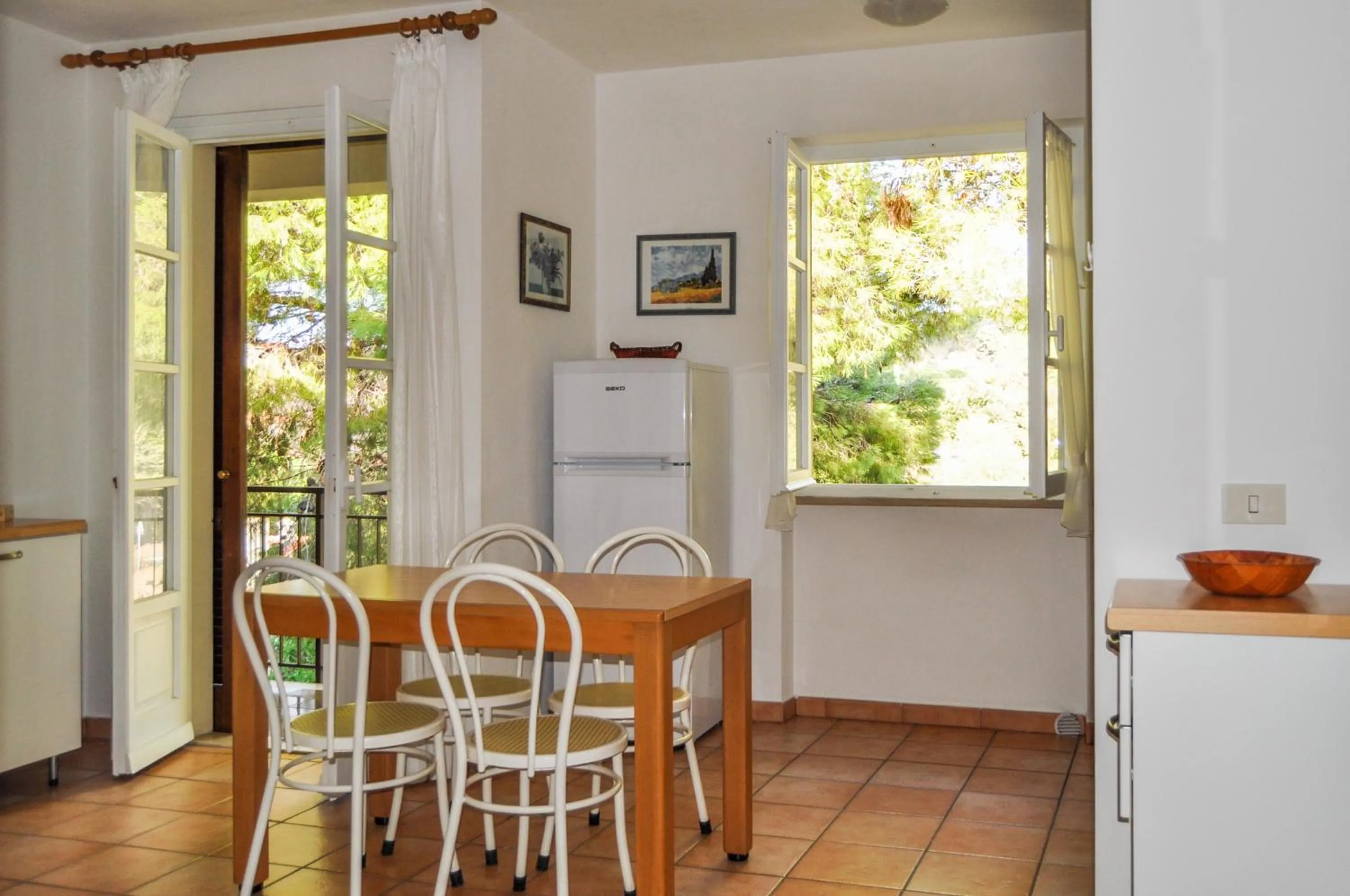 Dining area in Residence Le Mimose