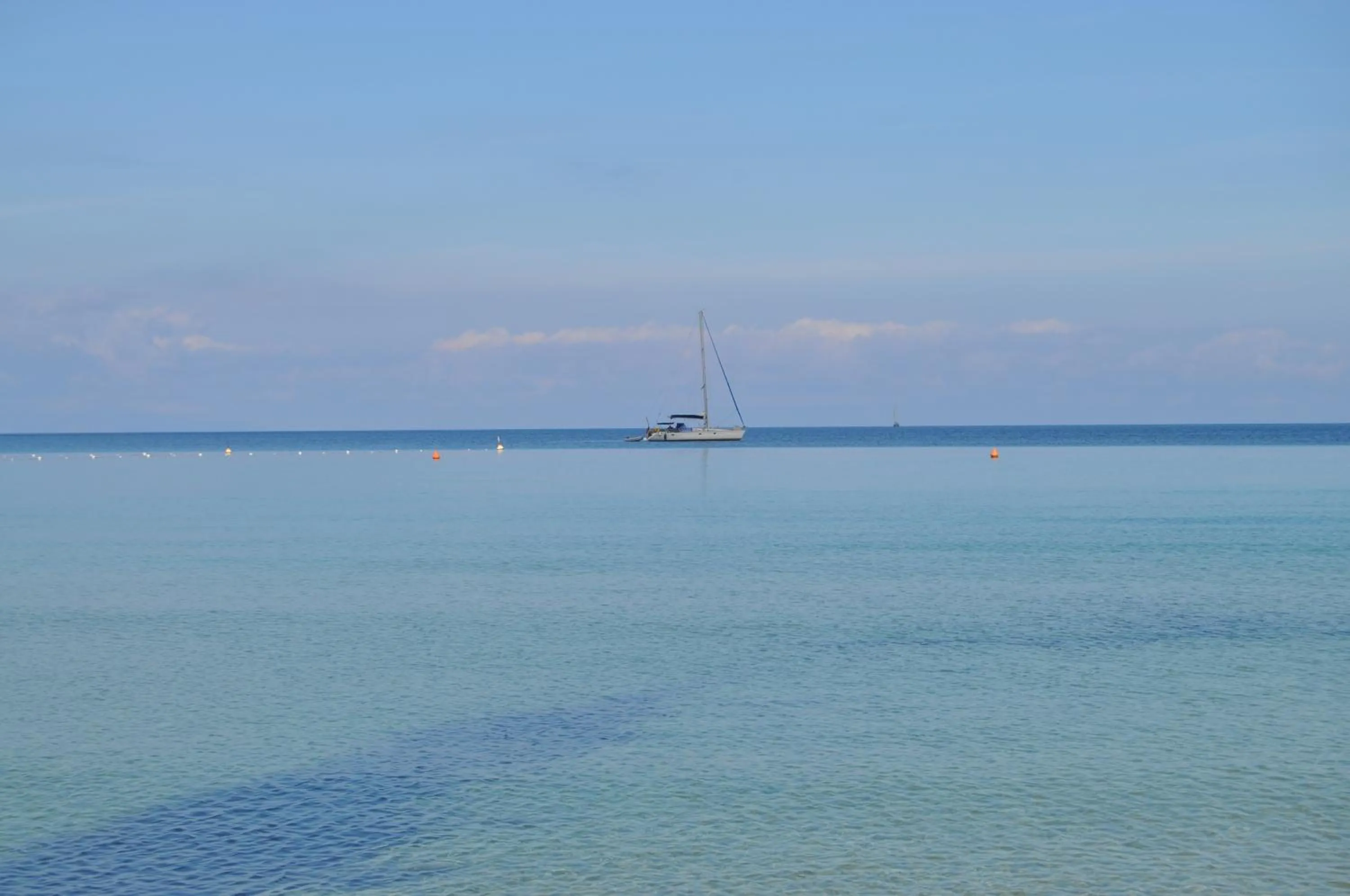 Sea view in Residence Le Mimose