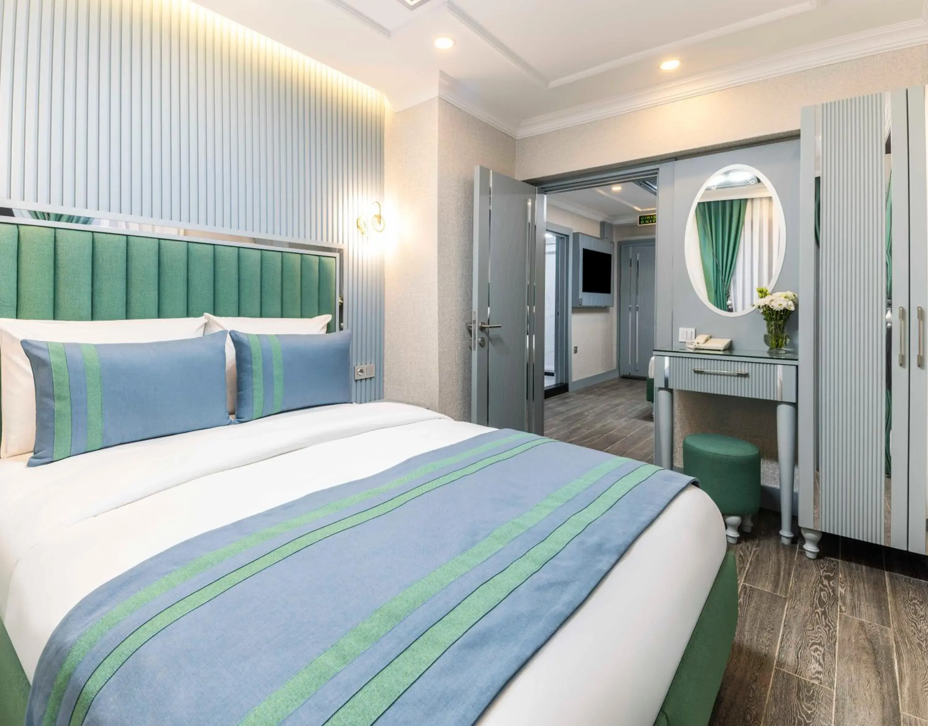 Bedroom, Bed in Santa Rio Gold Taxim Hotel Bedroom, Bed in Santa Rio Gold Taxim Hotel