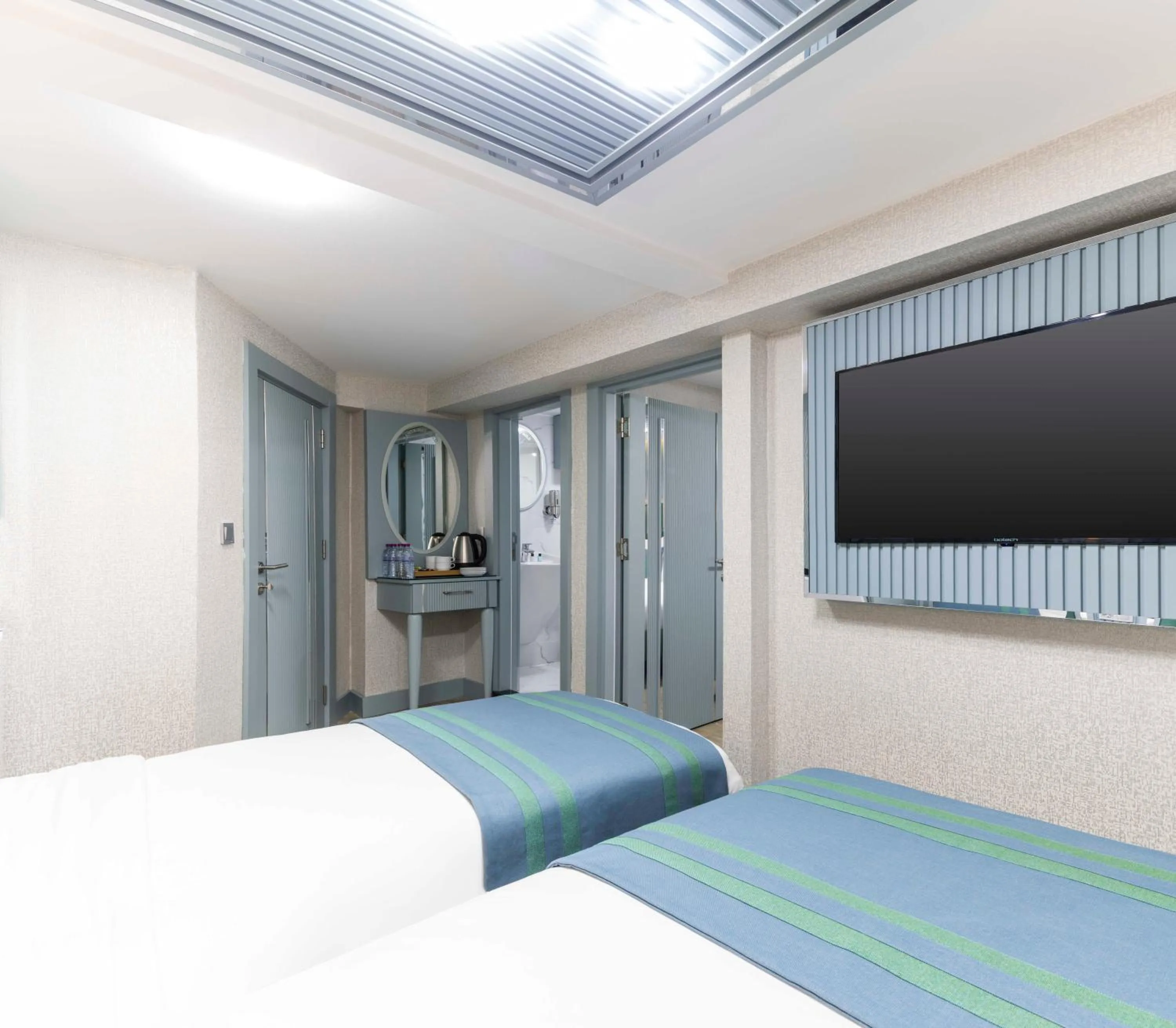 Bed in Santa Rio Gold Taxim Hotel