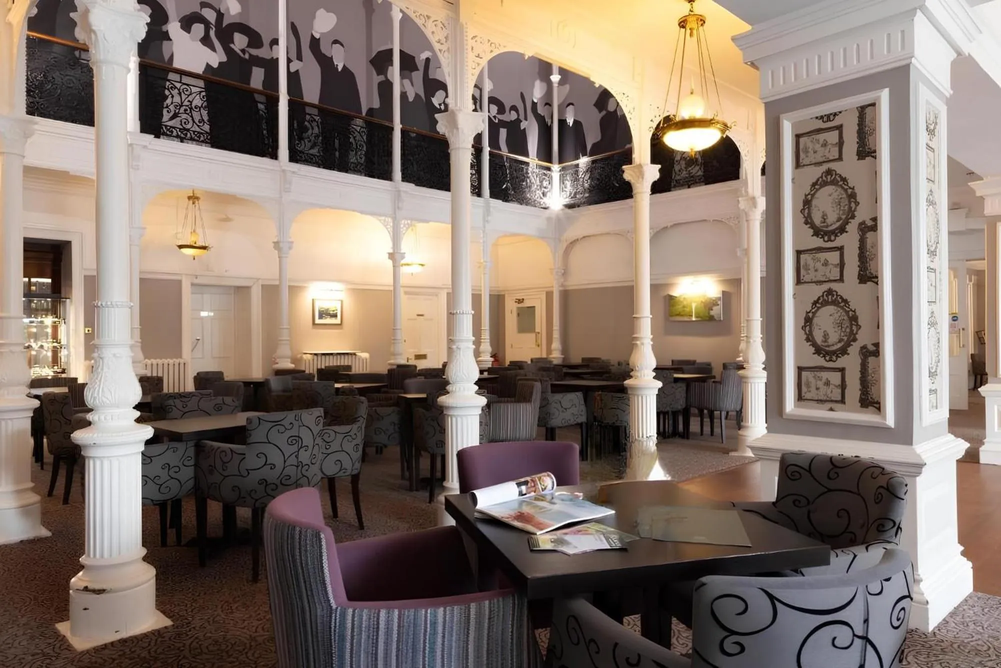 Seating area in The Valley of Rocks Hotel