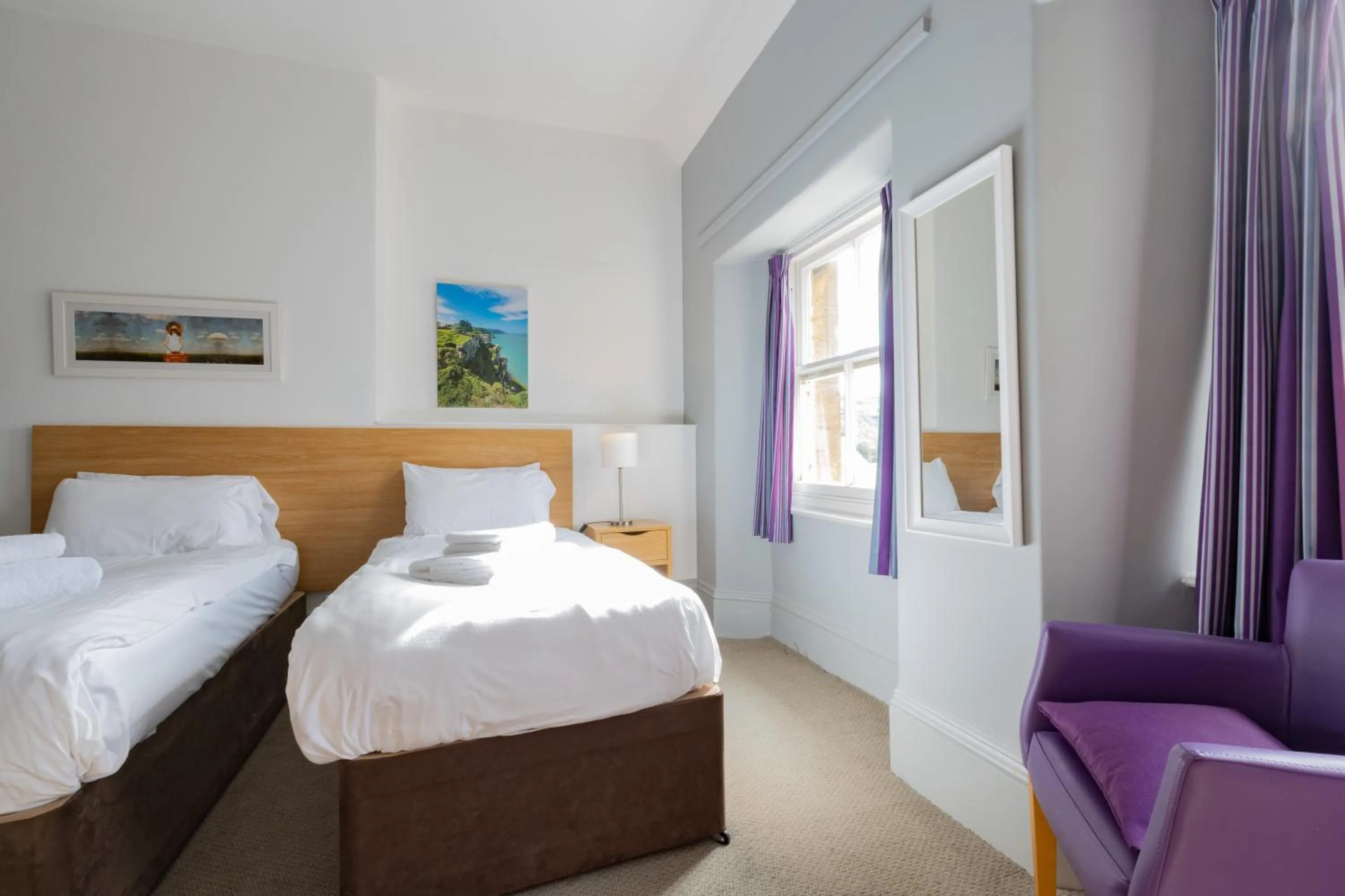 Bed in The Valley of Rocks Hotel