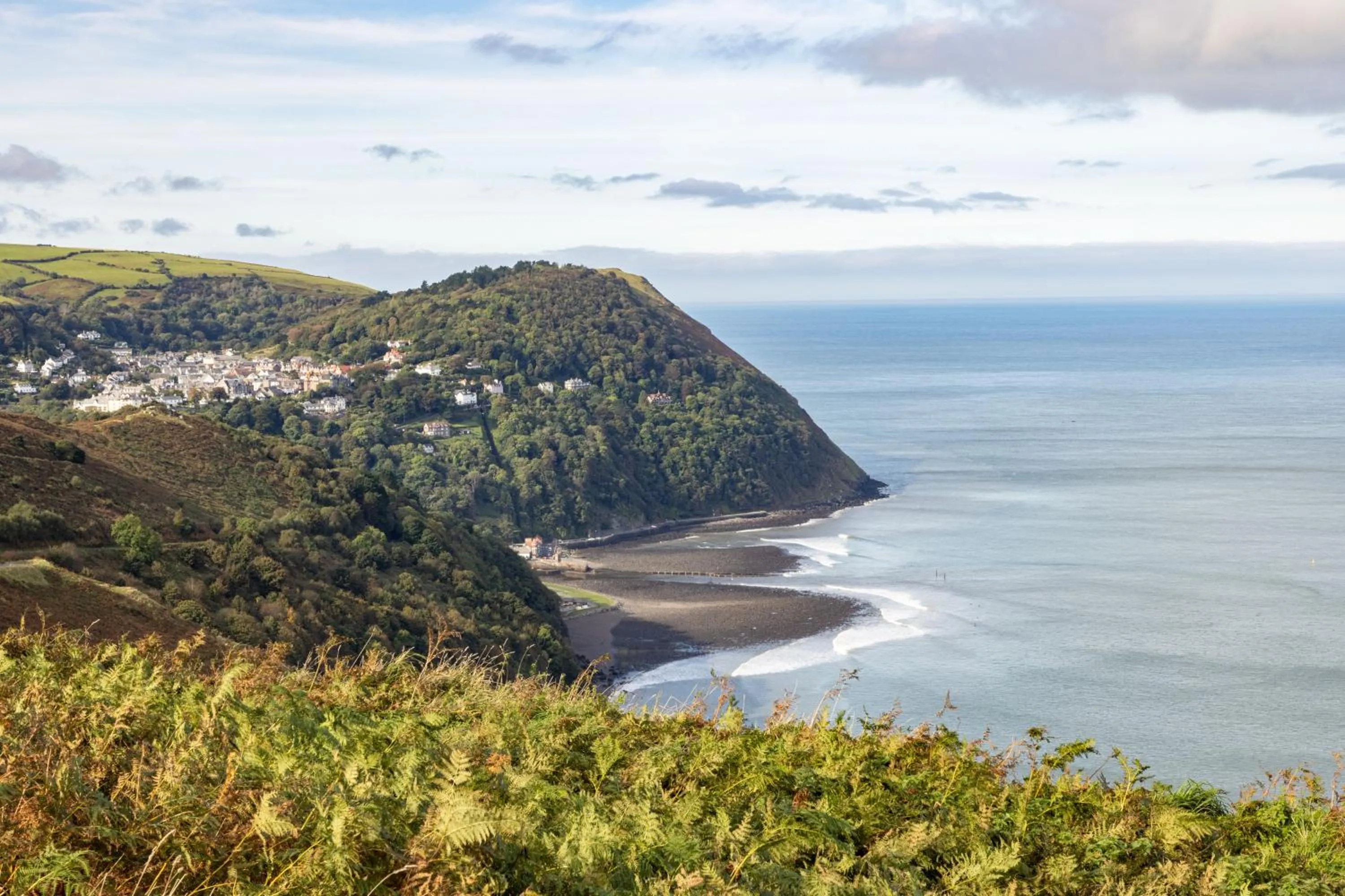Natural landscape in The Valley of Rocks Hotel
