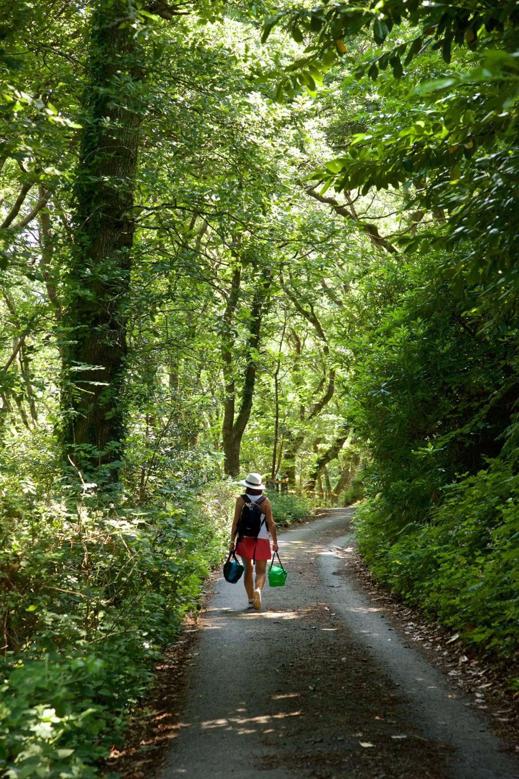 People in The Valley of Rocks Hotel