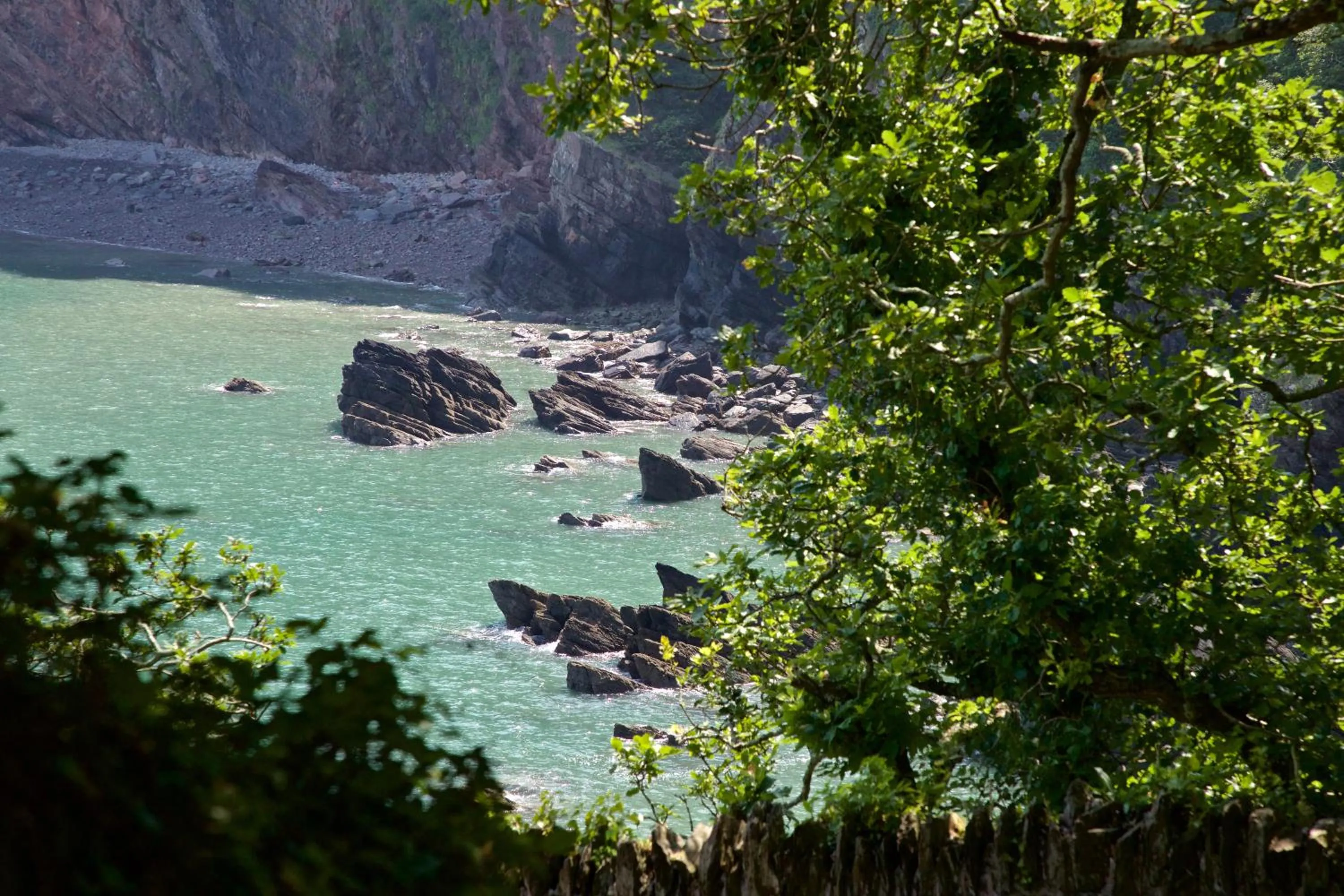 Natural landscape in The Valley of Rocks Hotel