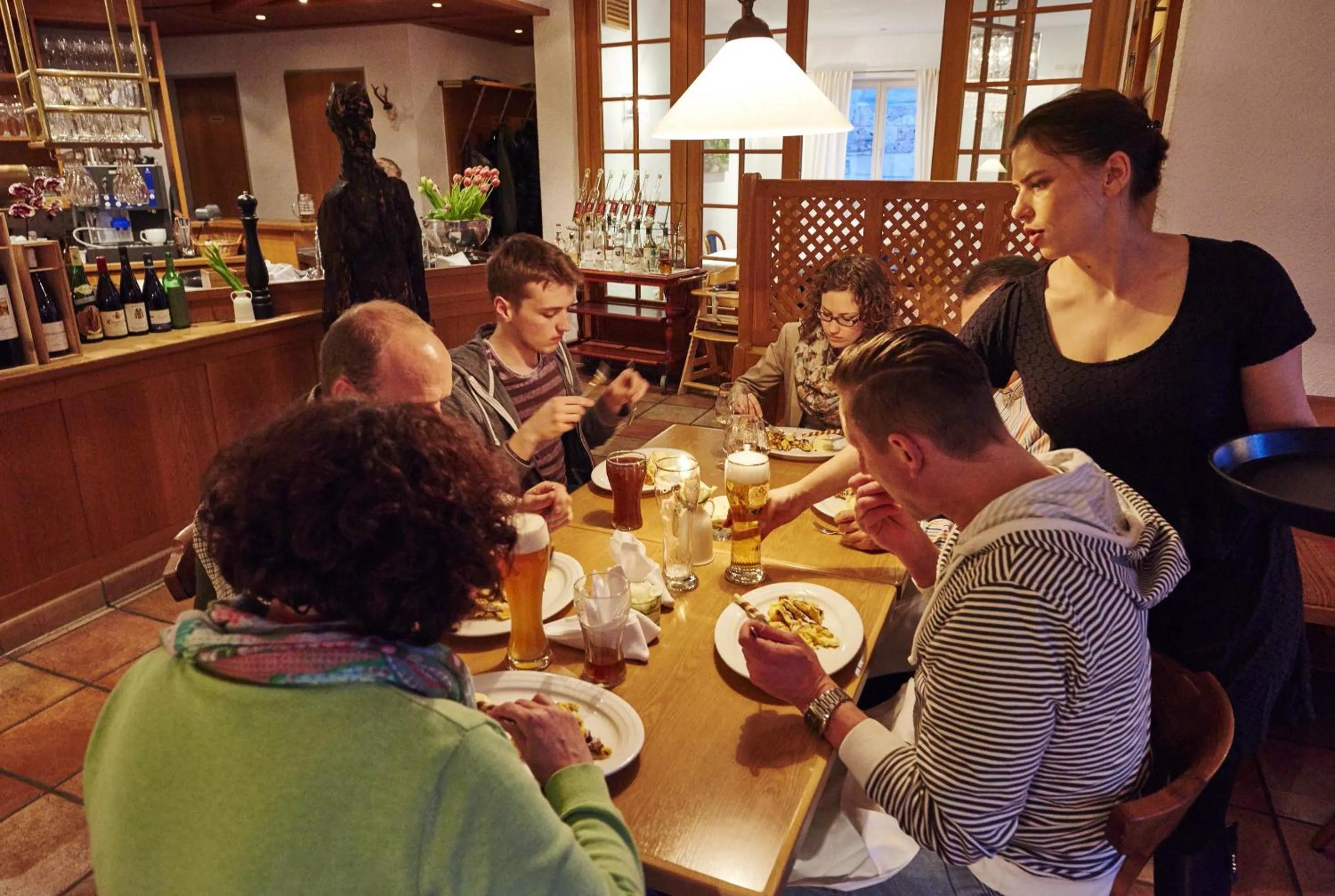 Dinner in Gasthof Kreuz