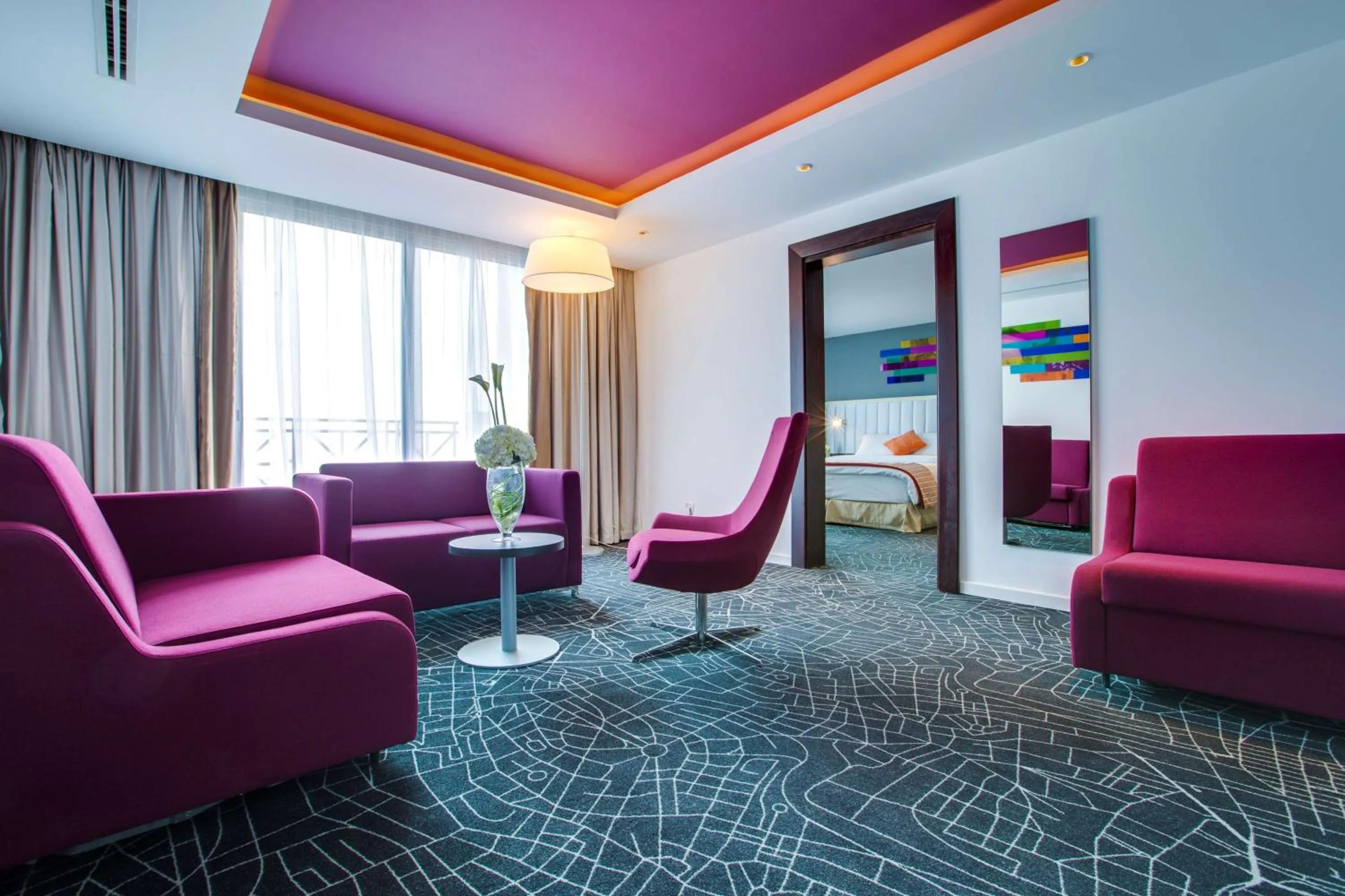 Living room in Park Inn by Radisson Dammam