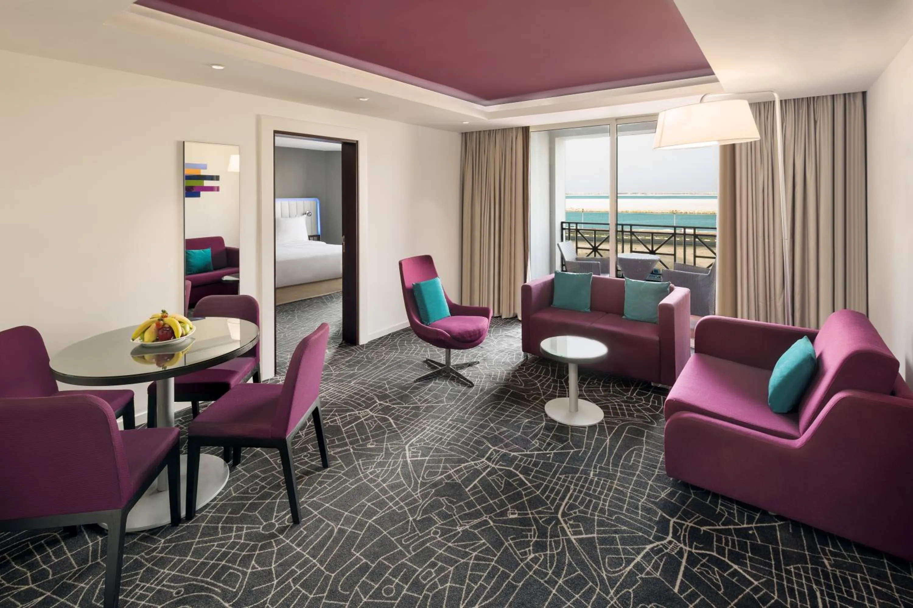 Living room in Park Inn by Radisson Dammam