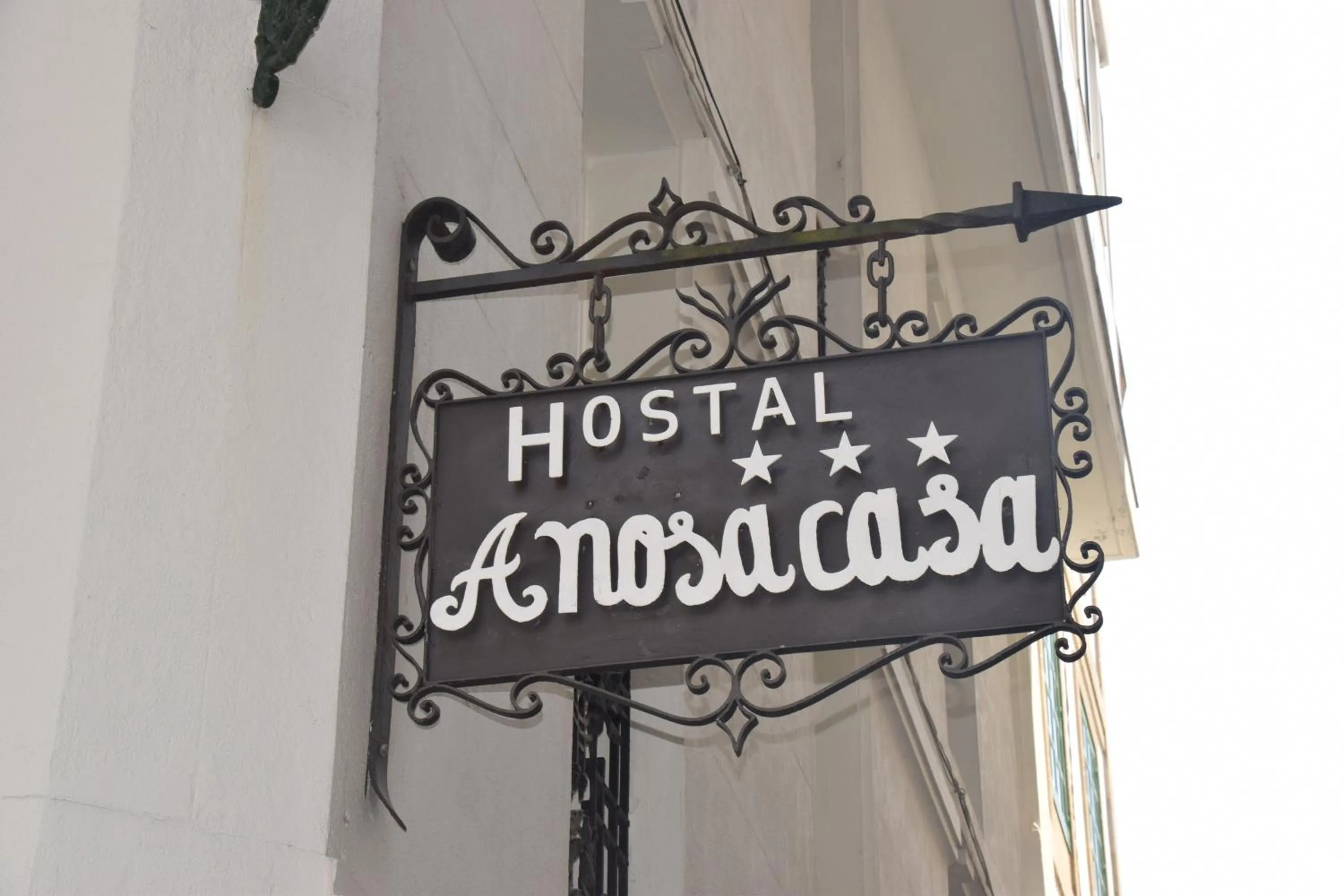 Facade/entrance in Hostal Anosa Casa