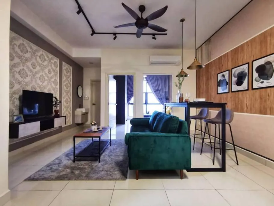 Living room in Arte Mont Kiara Studio,Kuala Lumpur