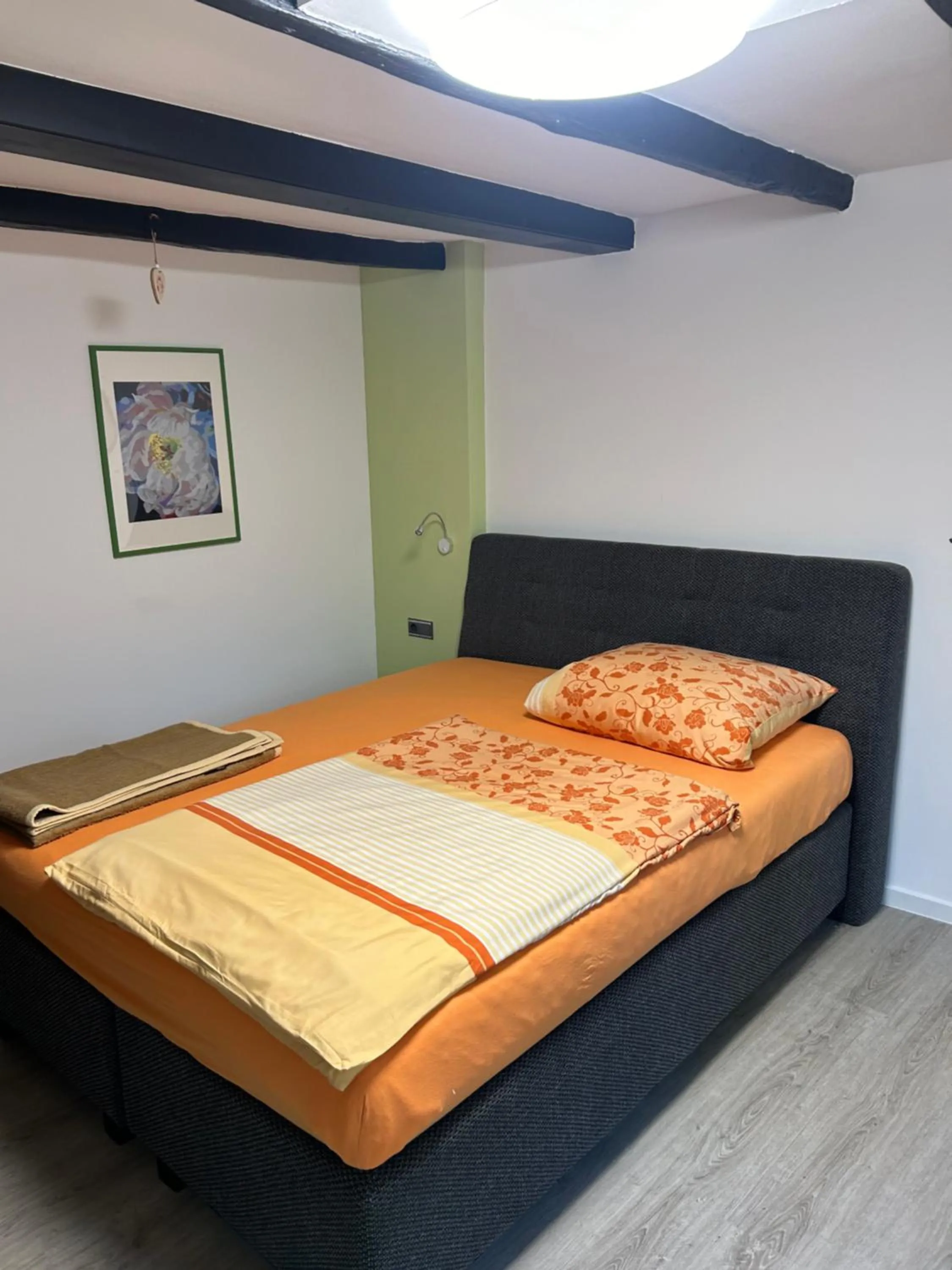 Bed in Pension Oberberg