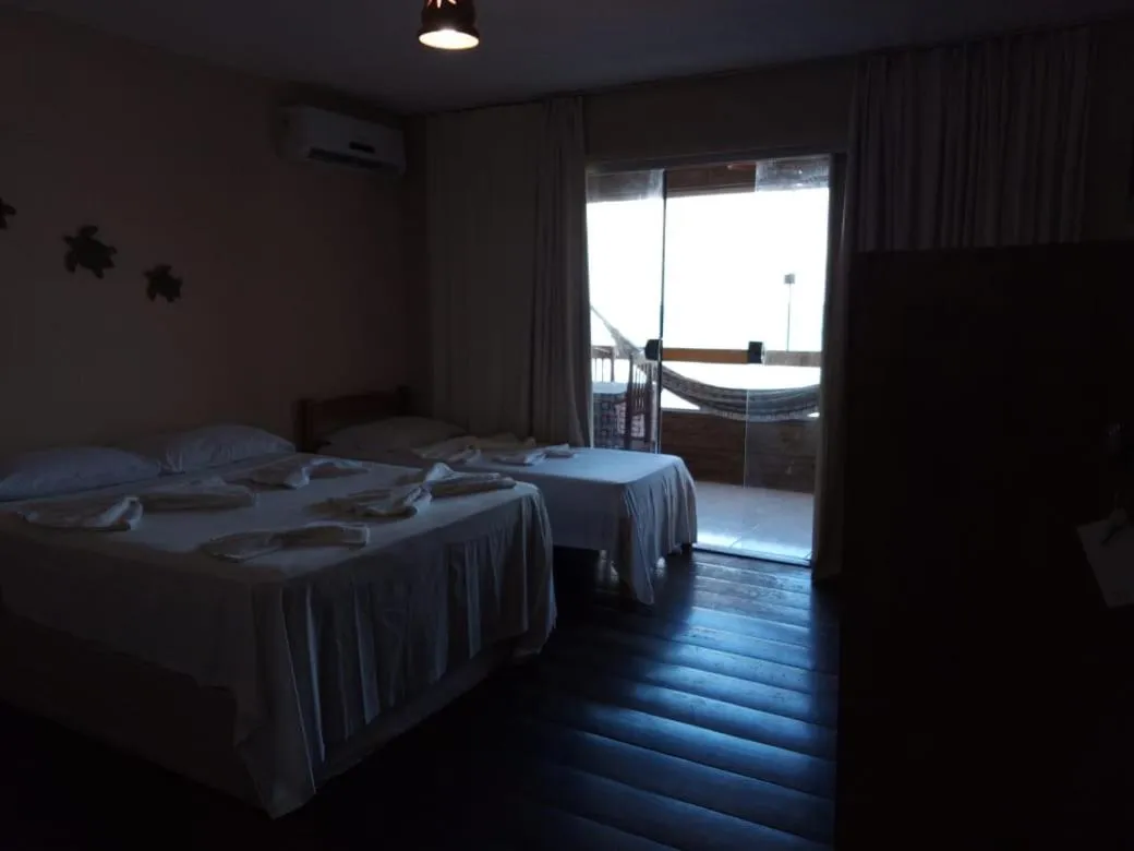 Bed in Pousada Galeão Pirata