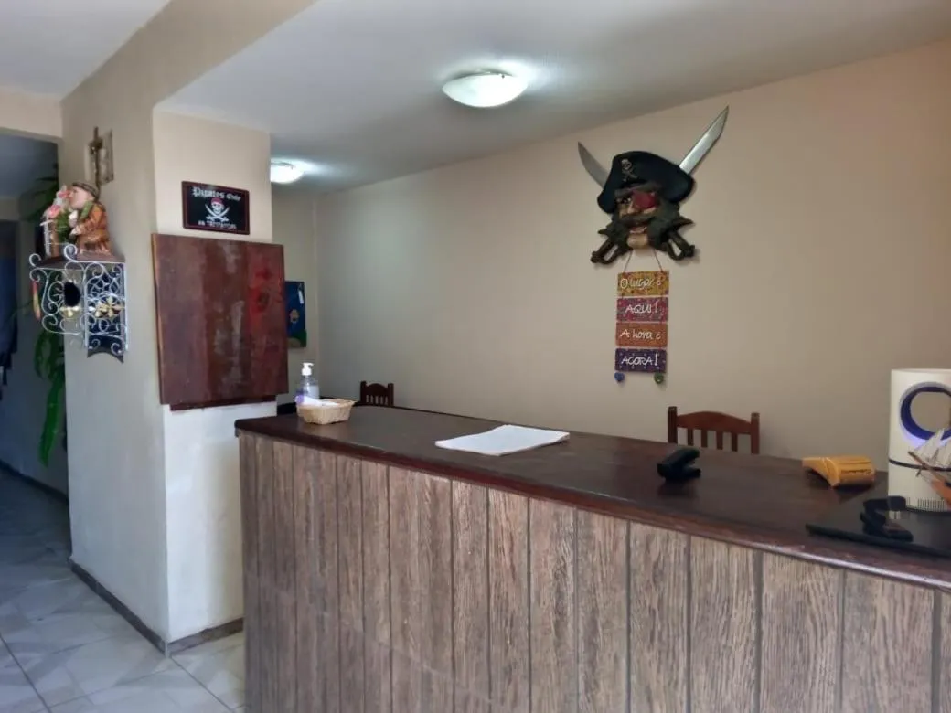 Lobby or reception in Pousada Galeão Pirata
