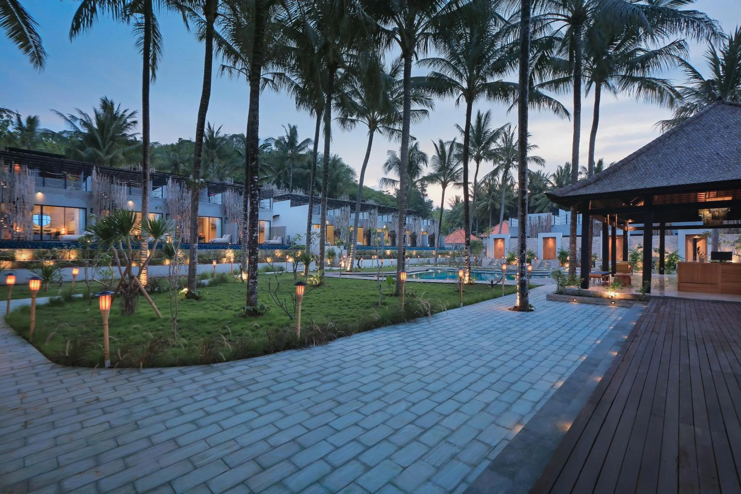 Property building in The Sebali Penida Beach Resort