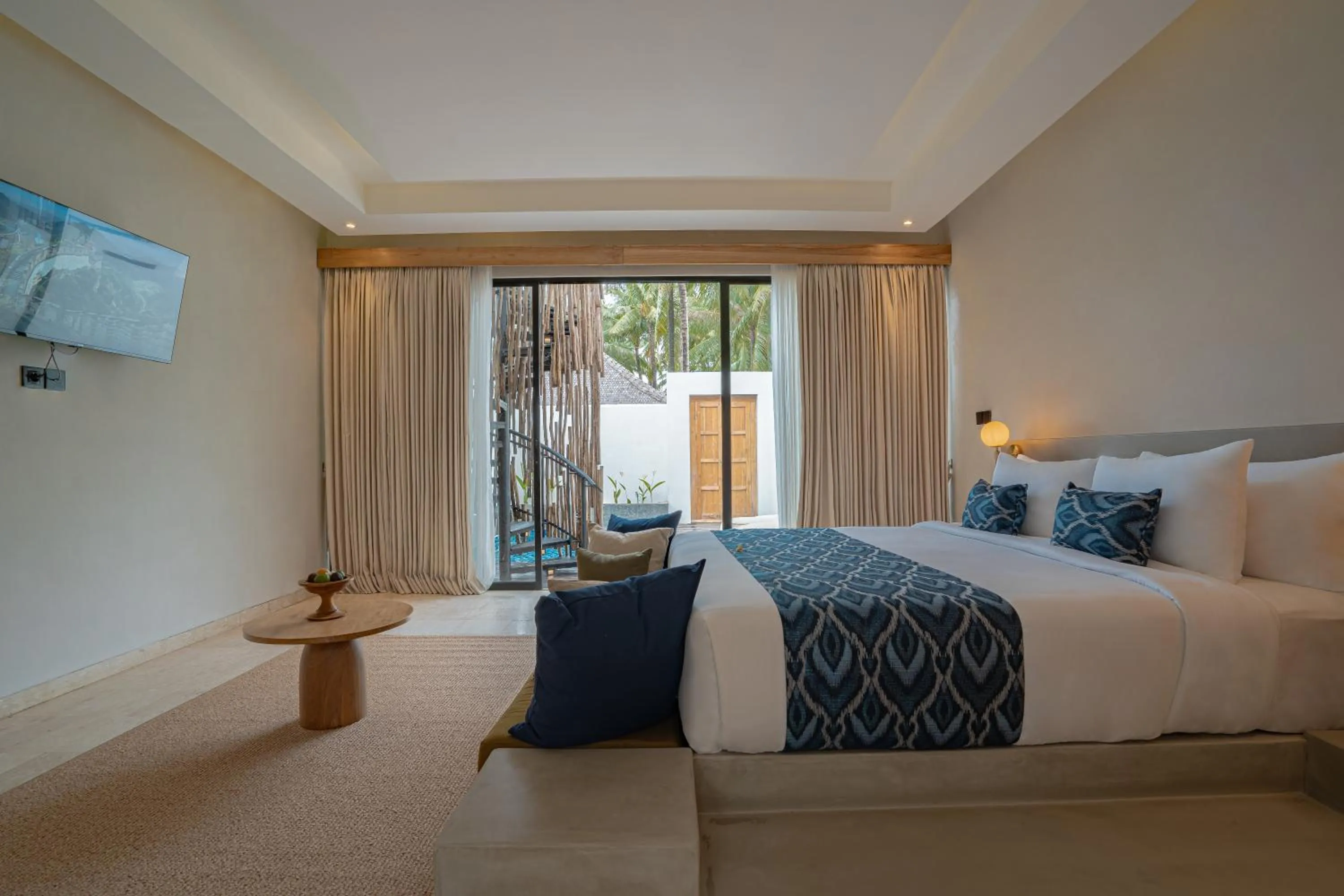 Bed in The Sebali Penida Beach Resort