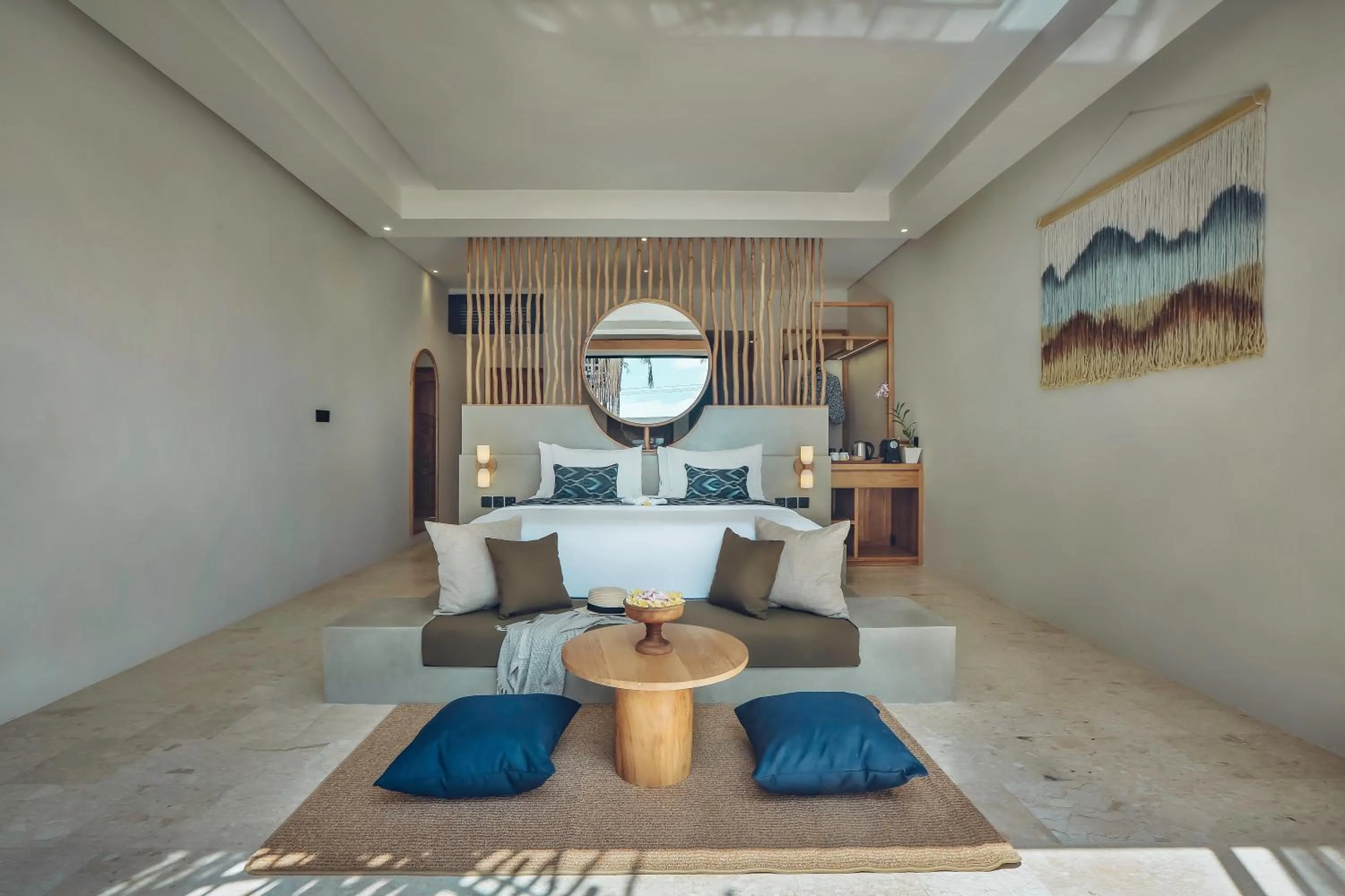 Bed in The Sebali Penida Beach Resort