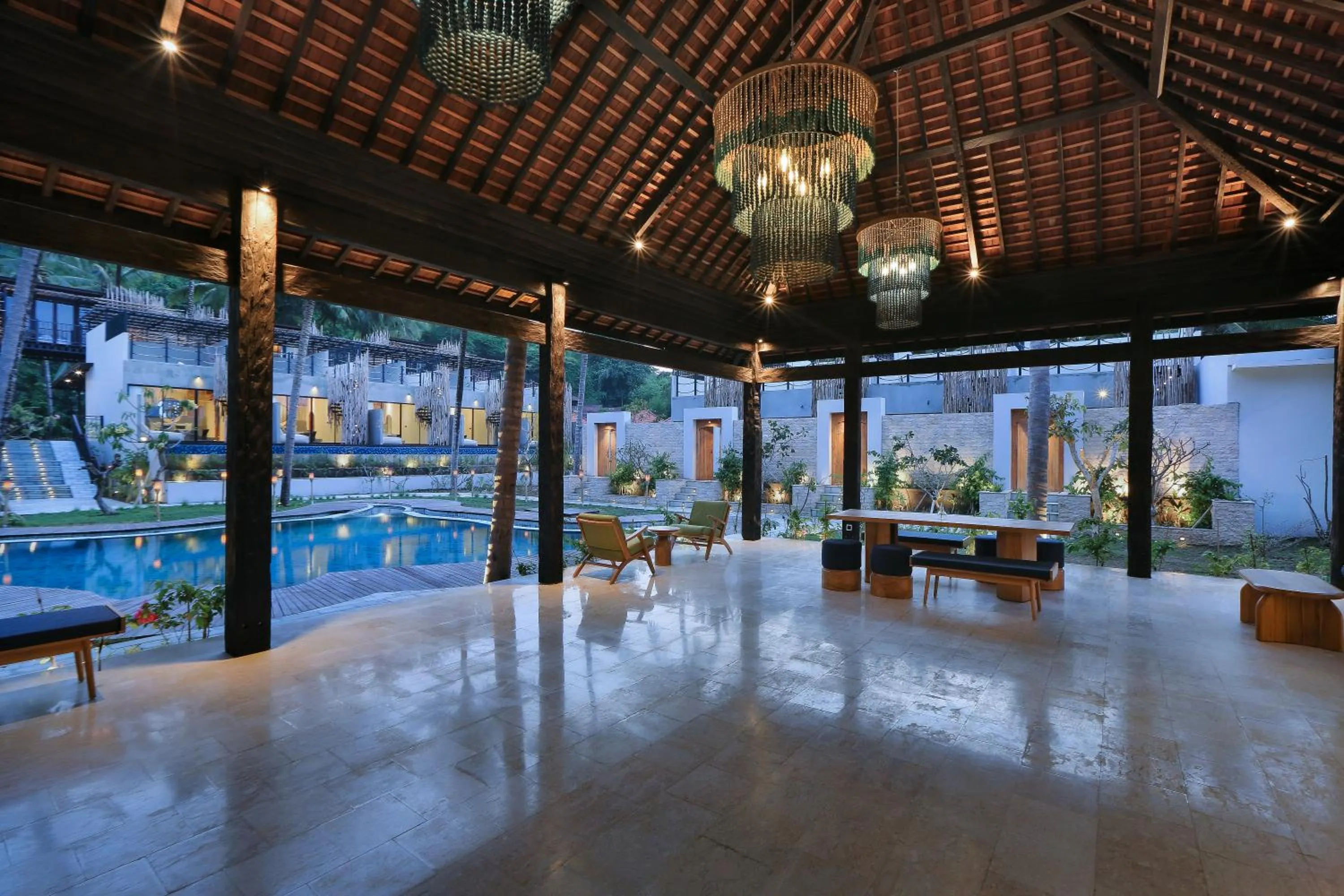 Lobby or reception in The Sebali Penida Beach Resort