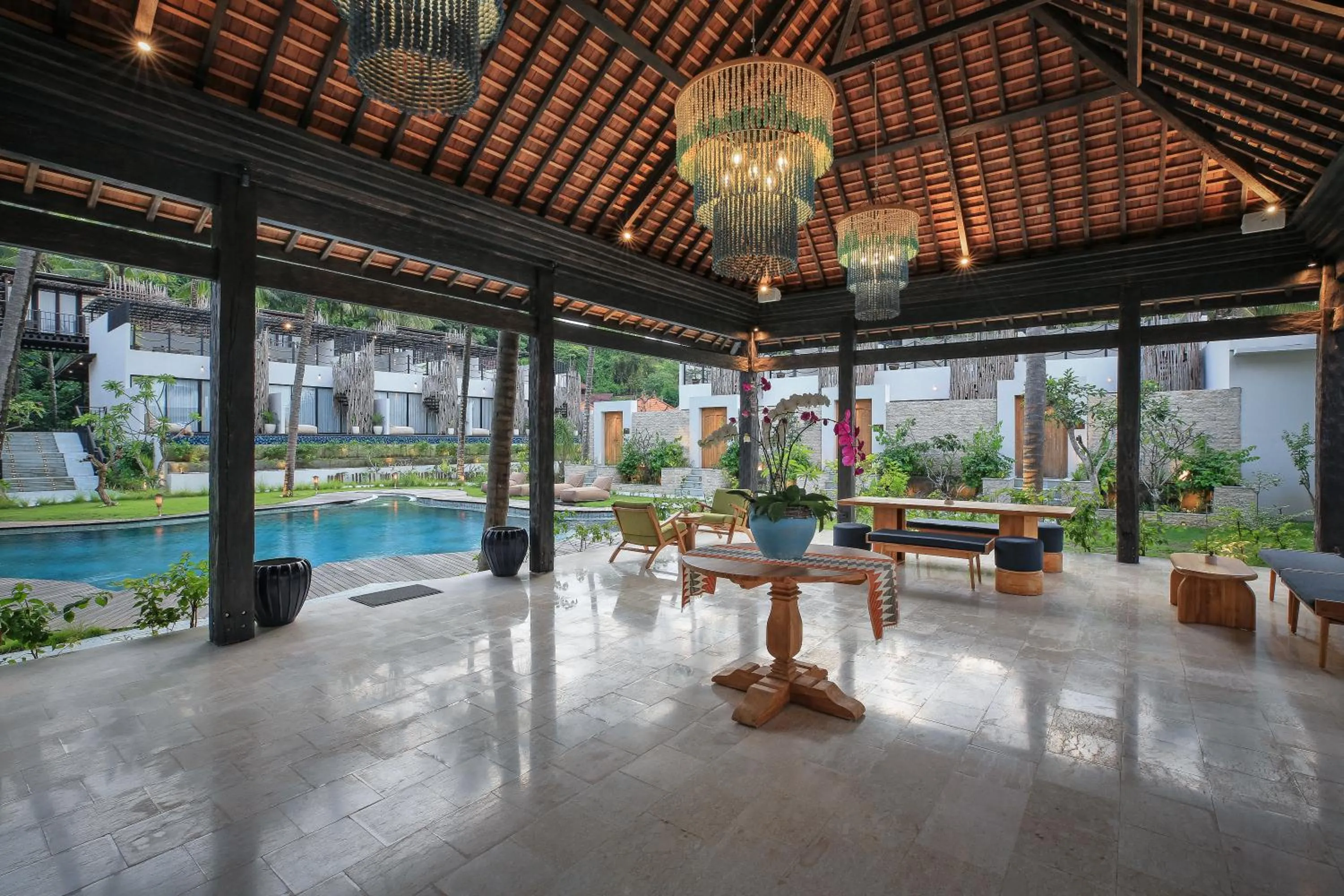 Lobby or reception in The Sebali Penida Beach Resort