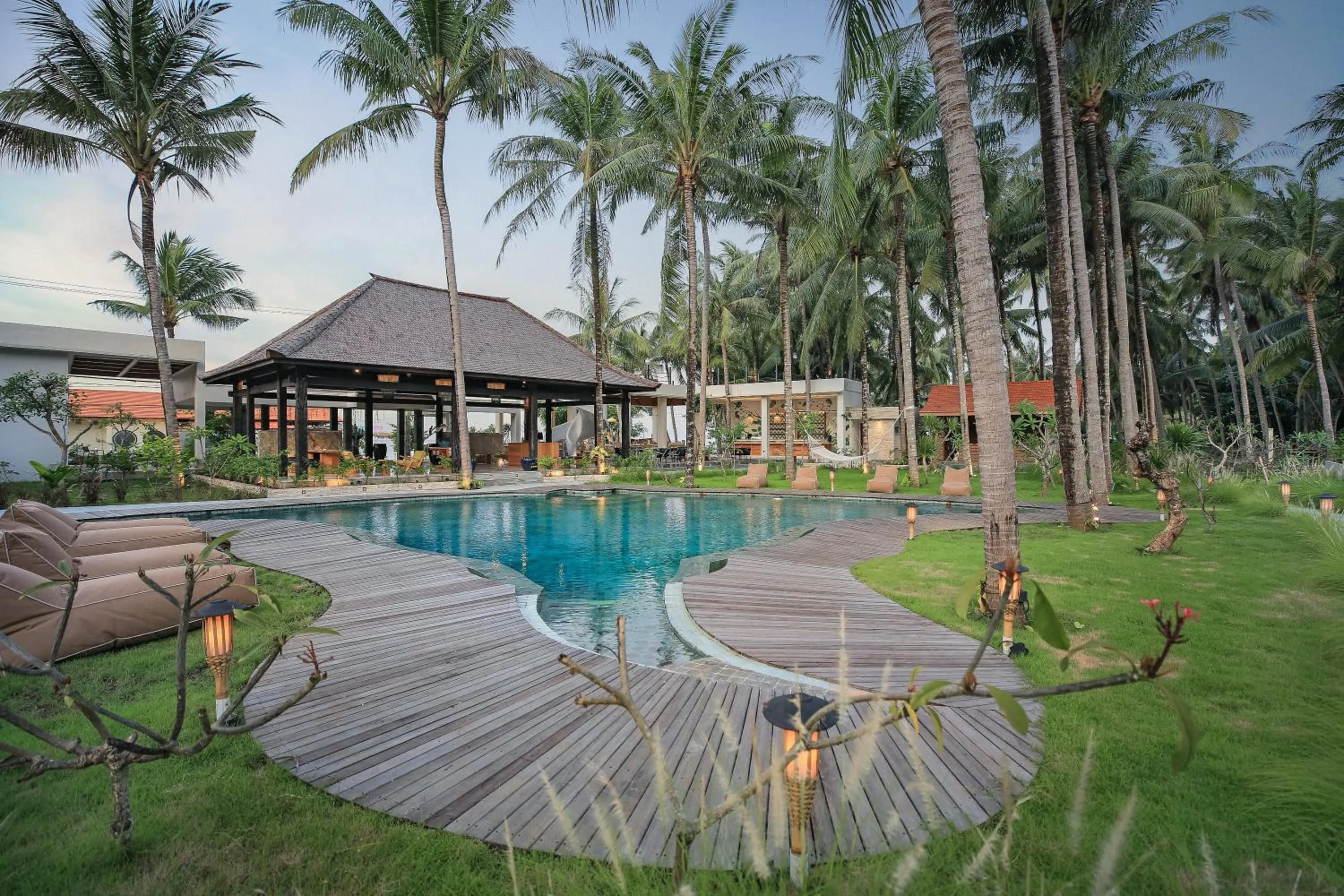 Swimming pool in The Sebali Penida Beach Resort