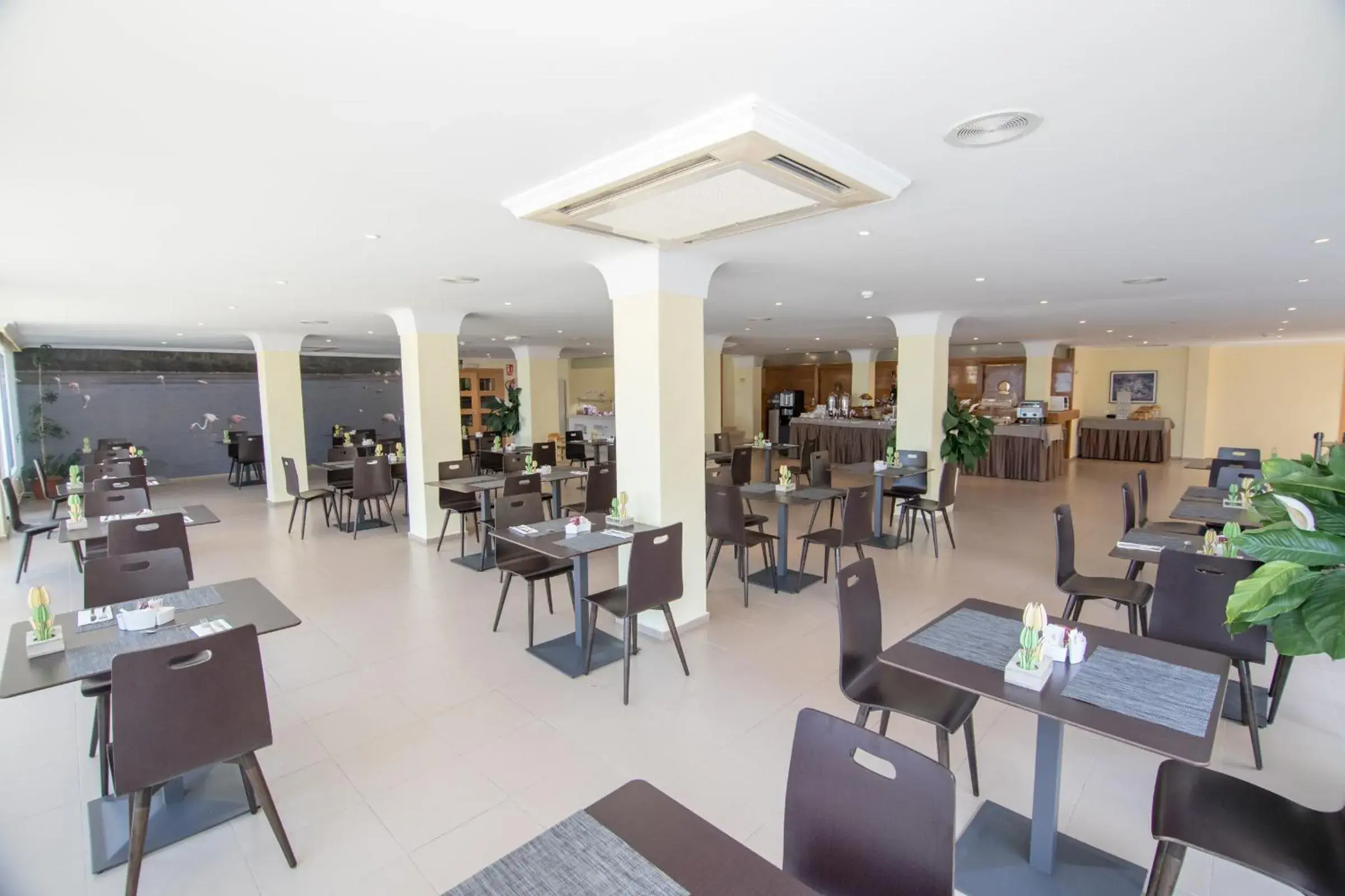 Buffet breakfast in Hotel Porto Calpe Buffet breakfast in Hotel Porto Calpe