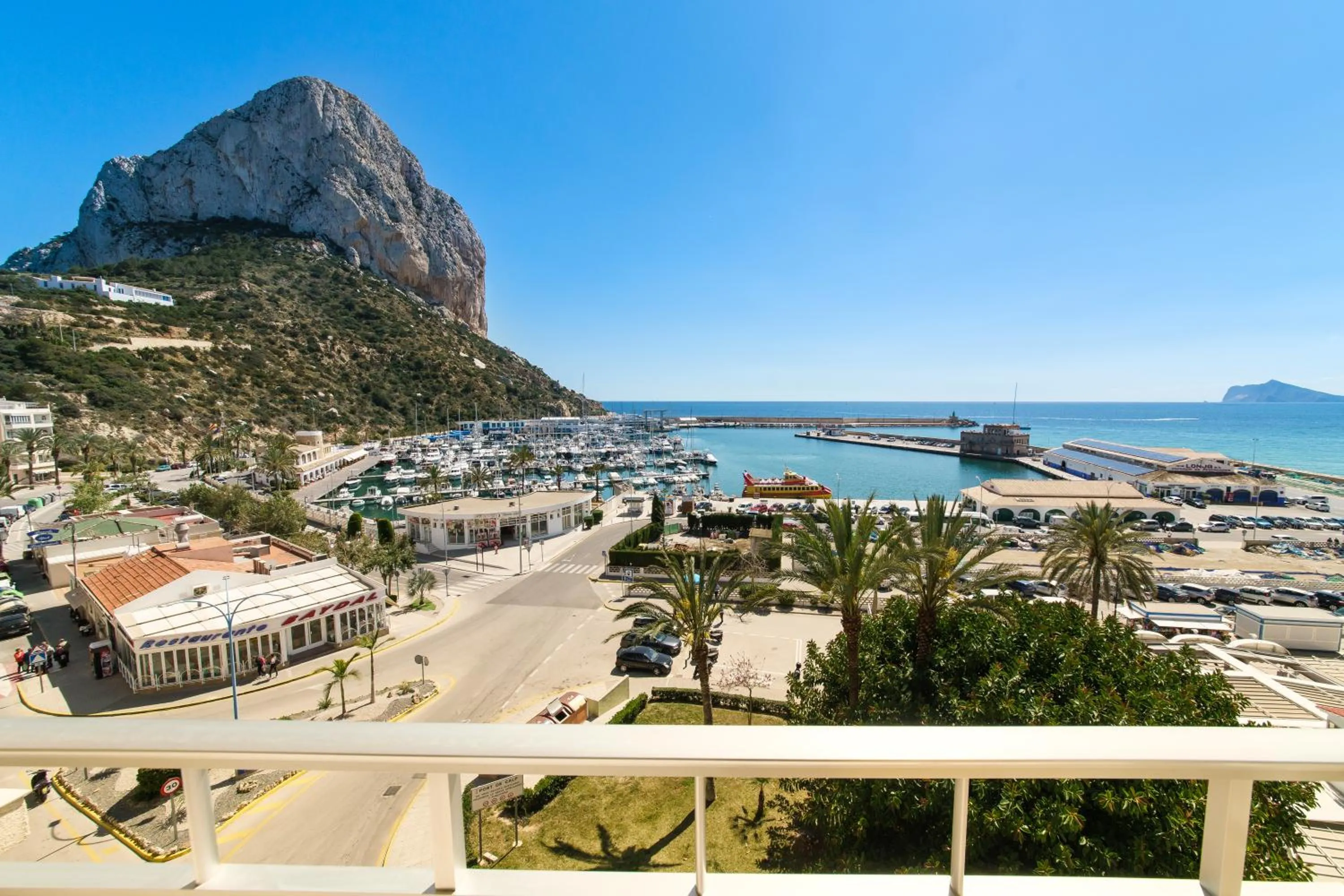 Balcony/Terrace in Hotel Porto Calpe