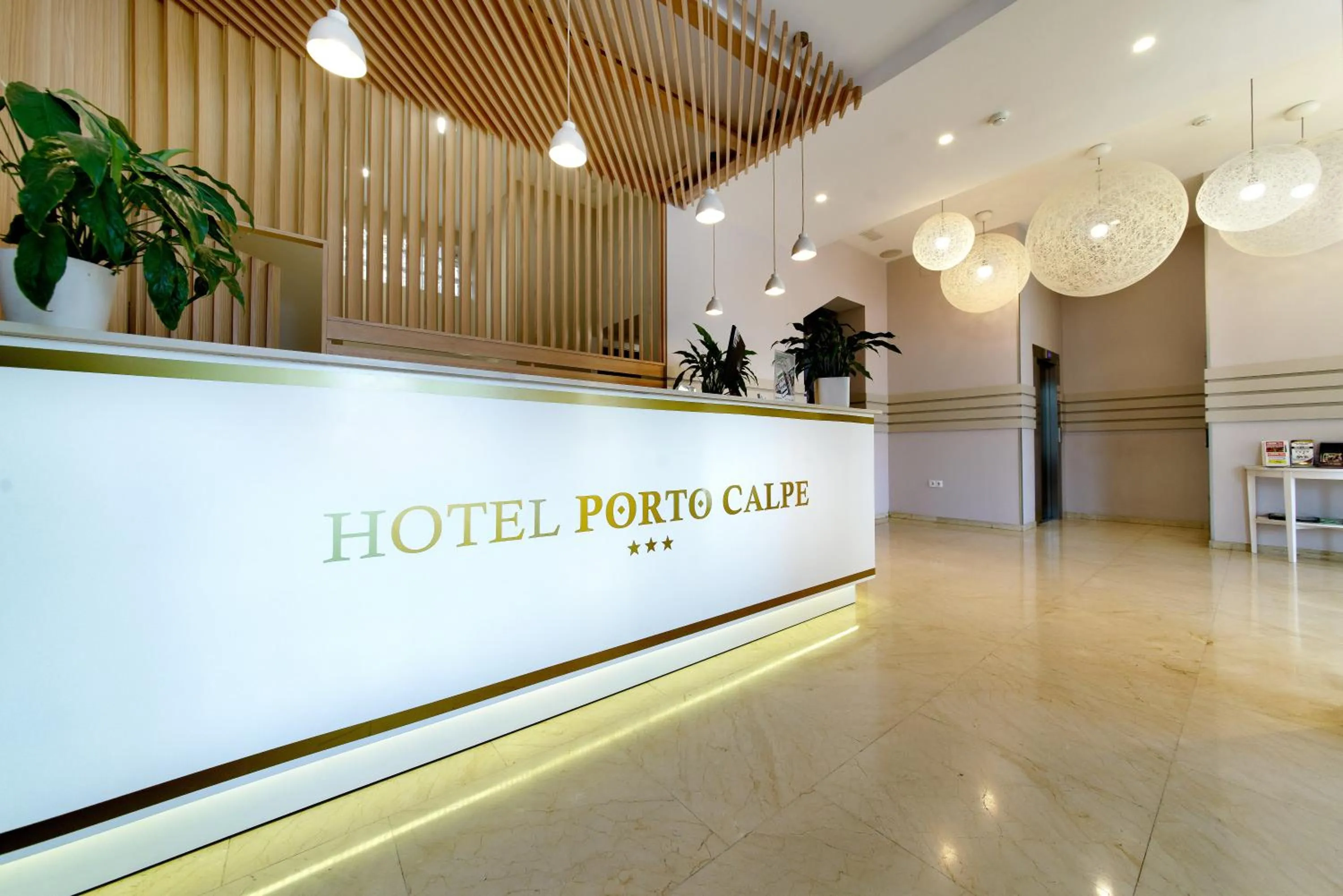 Lobby or reception in Hotel Porto Calpe