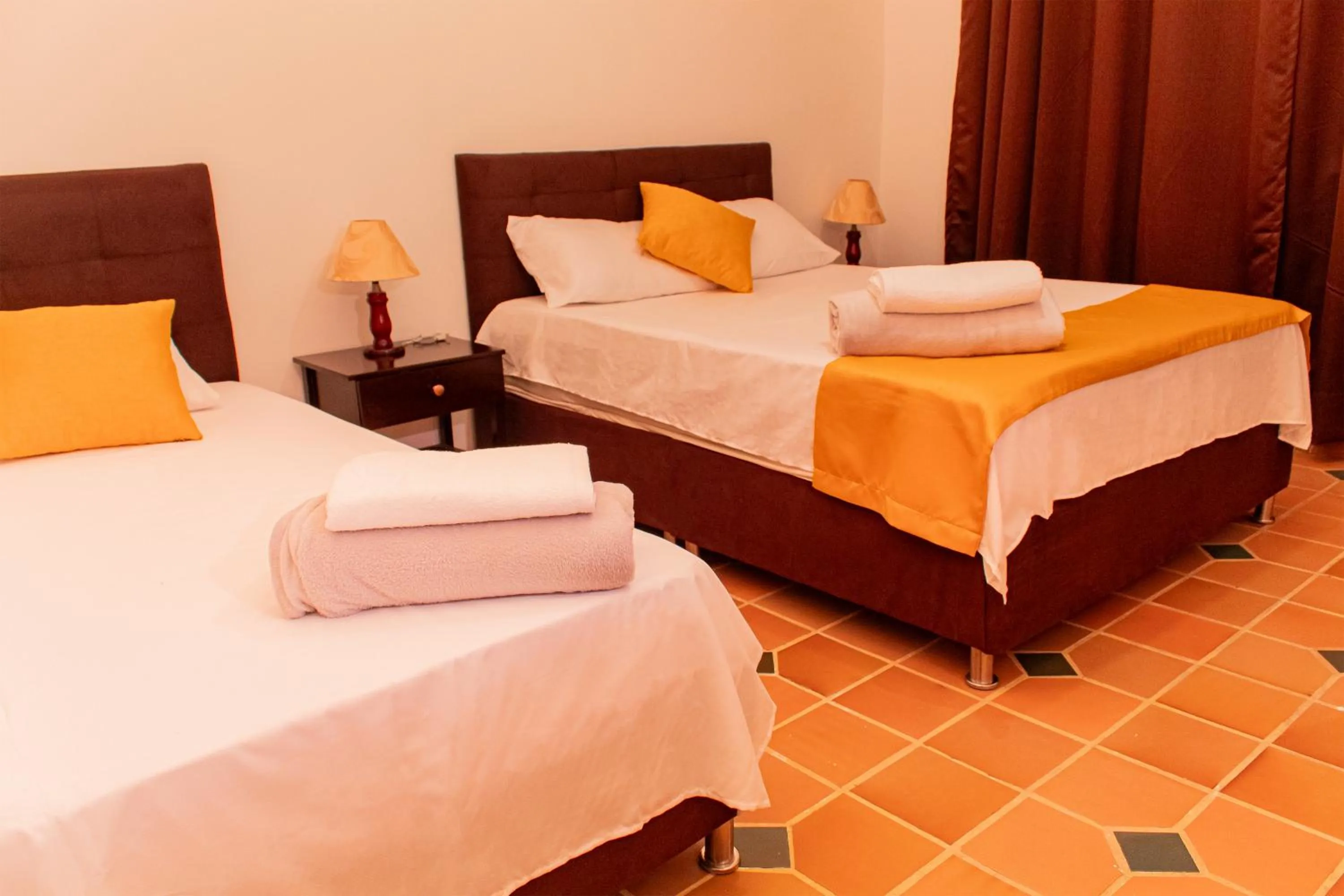 Bed in Hotel Boulevard del Río