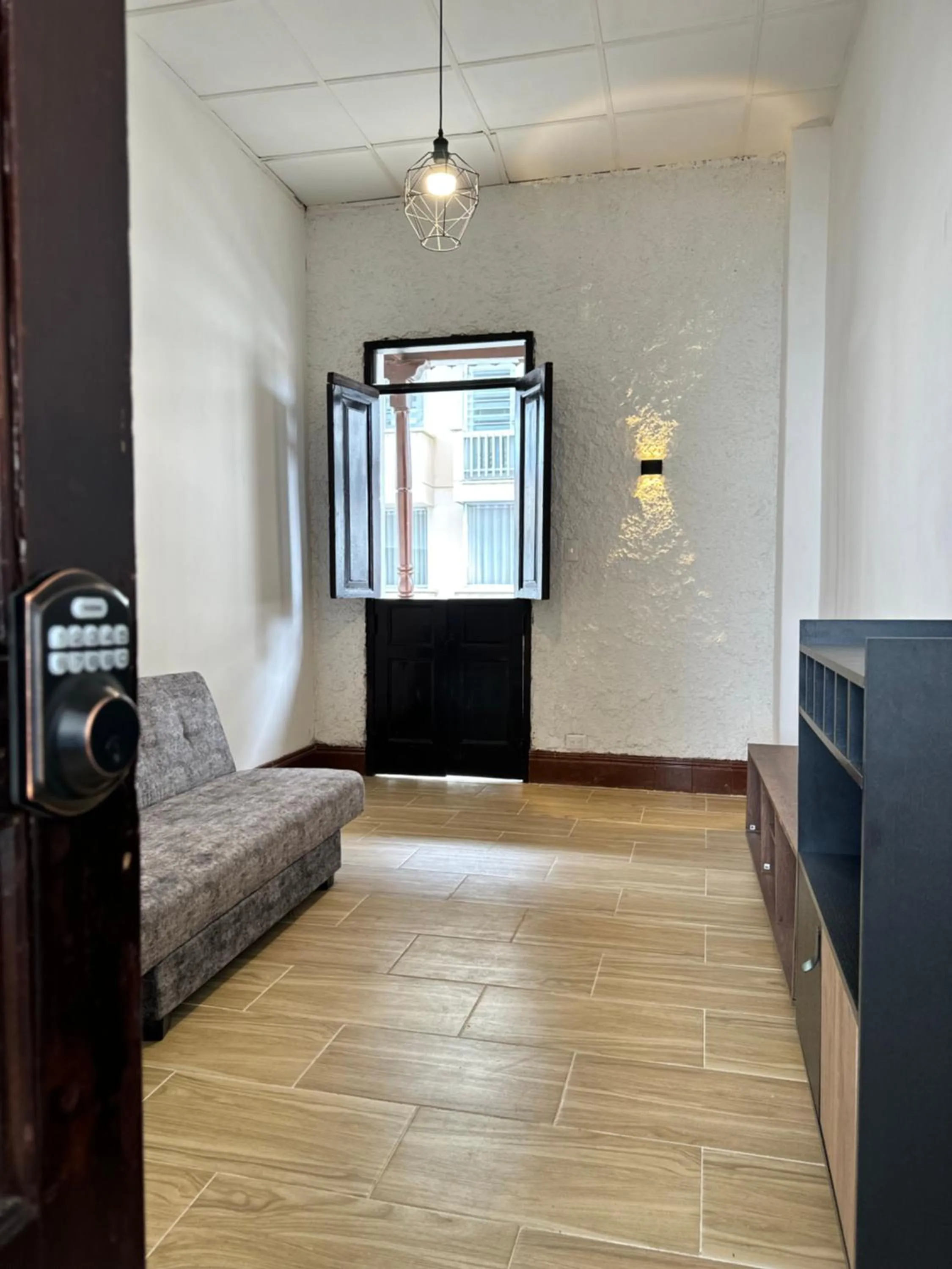 Living room, Bed in Hotel Boulevard del Río