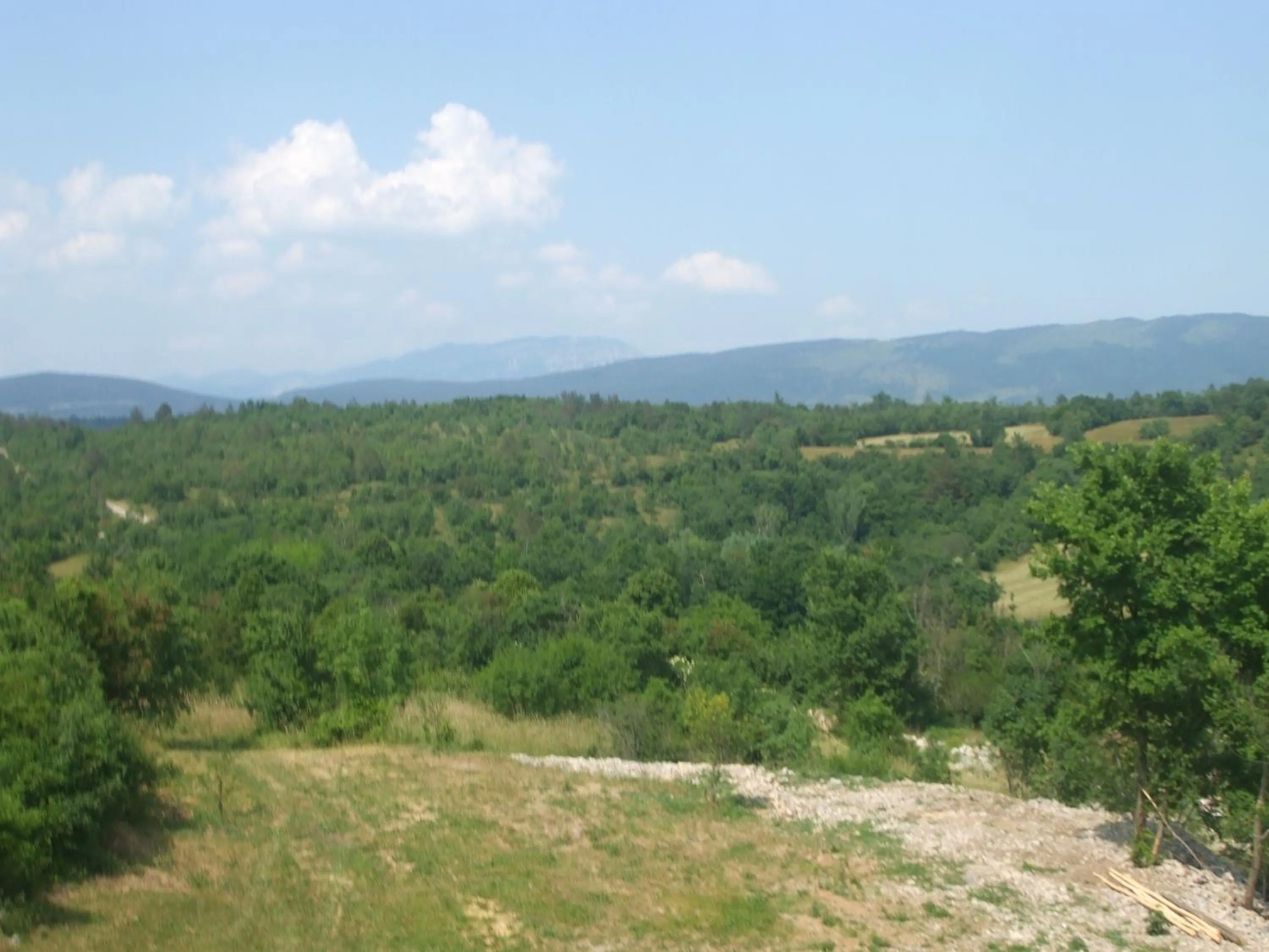 Bird's eye view in Osterija Na Planinci