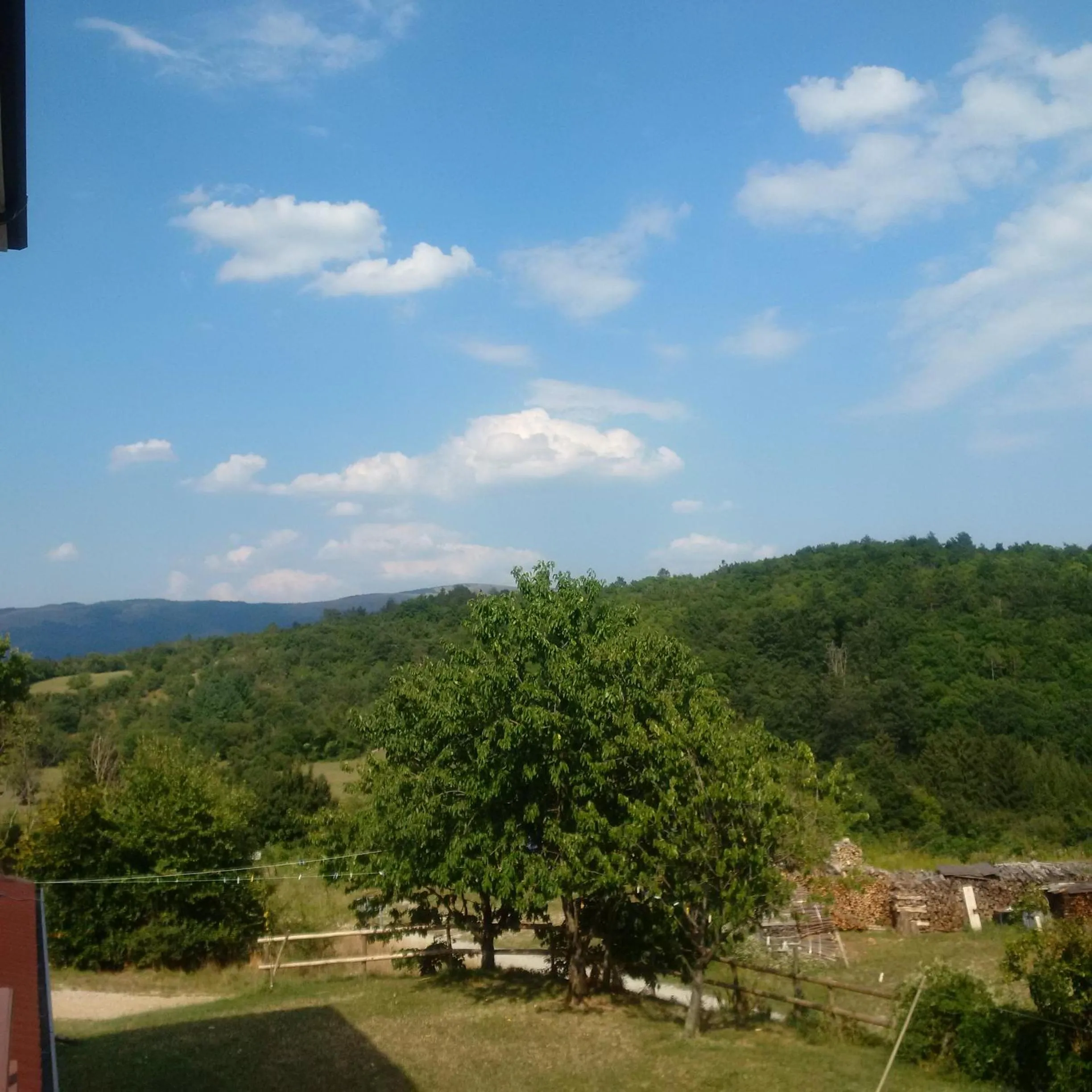 Garden view in Osterija Na Planinci