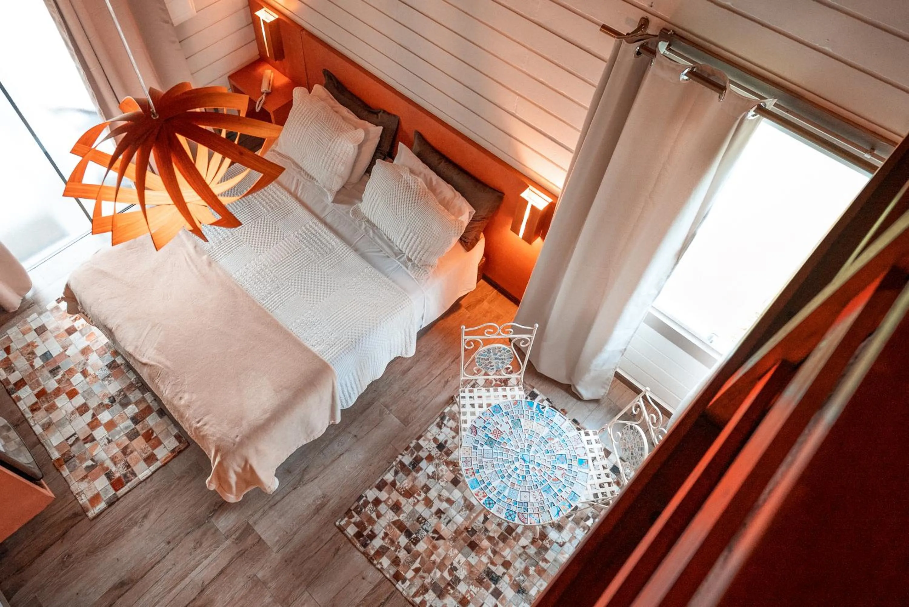 Bed in Hotel Acqua Lokos